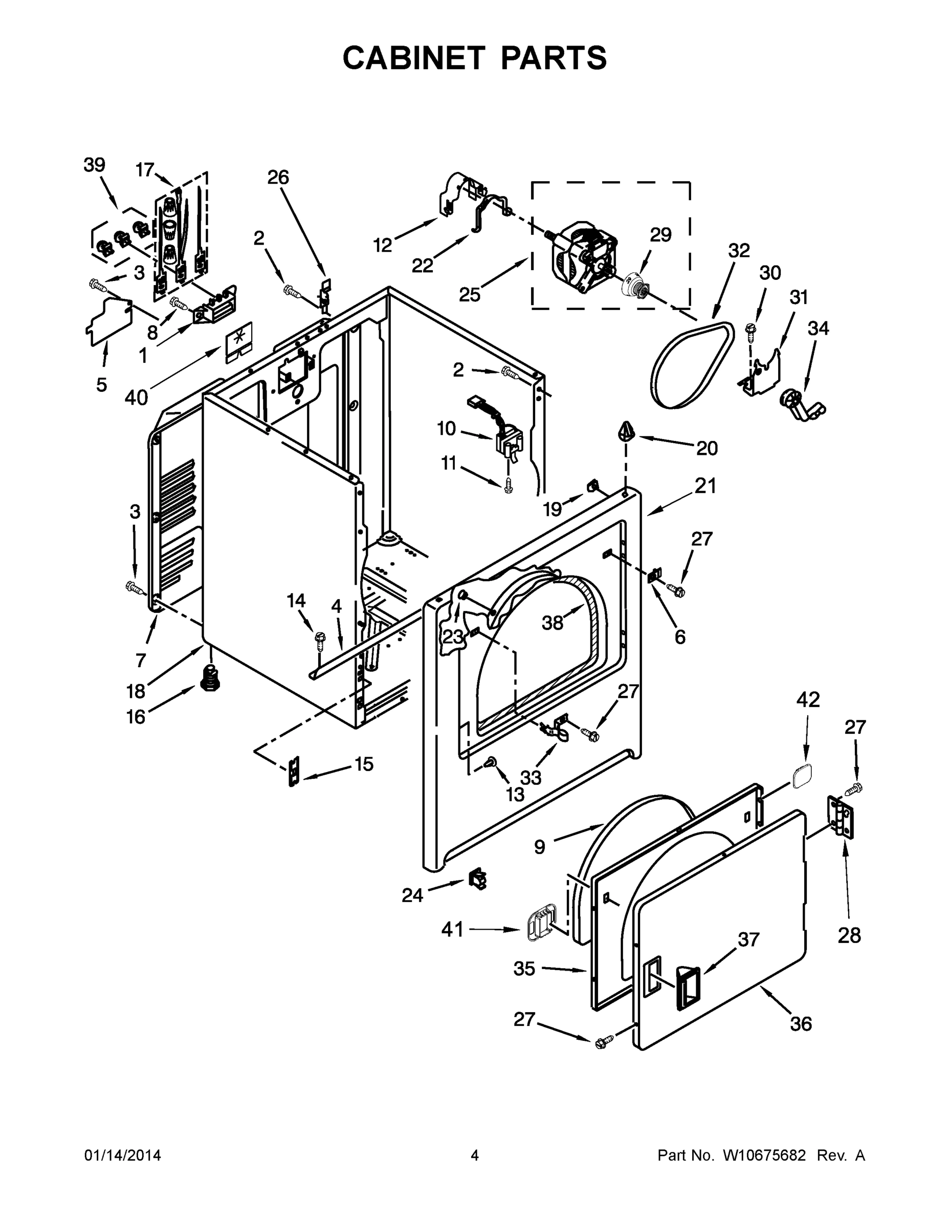 03 - CABINET PARTS