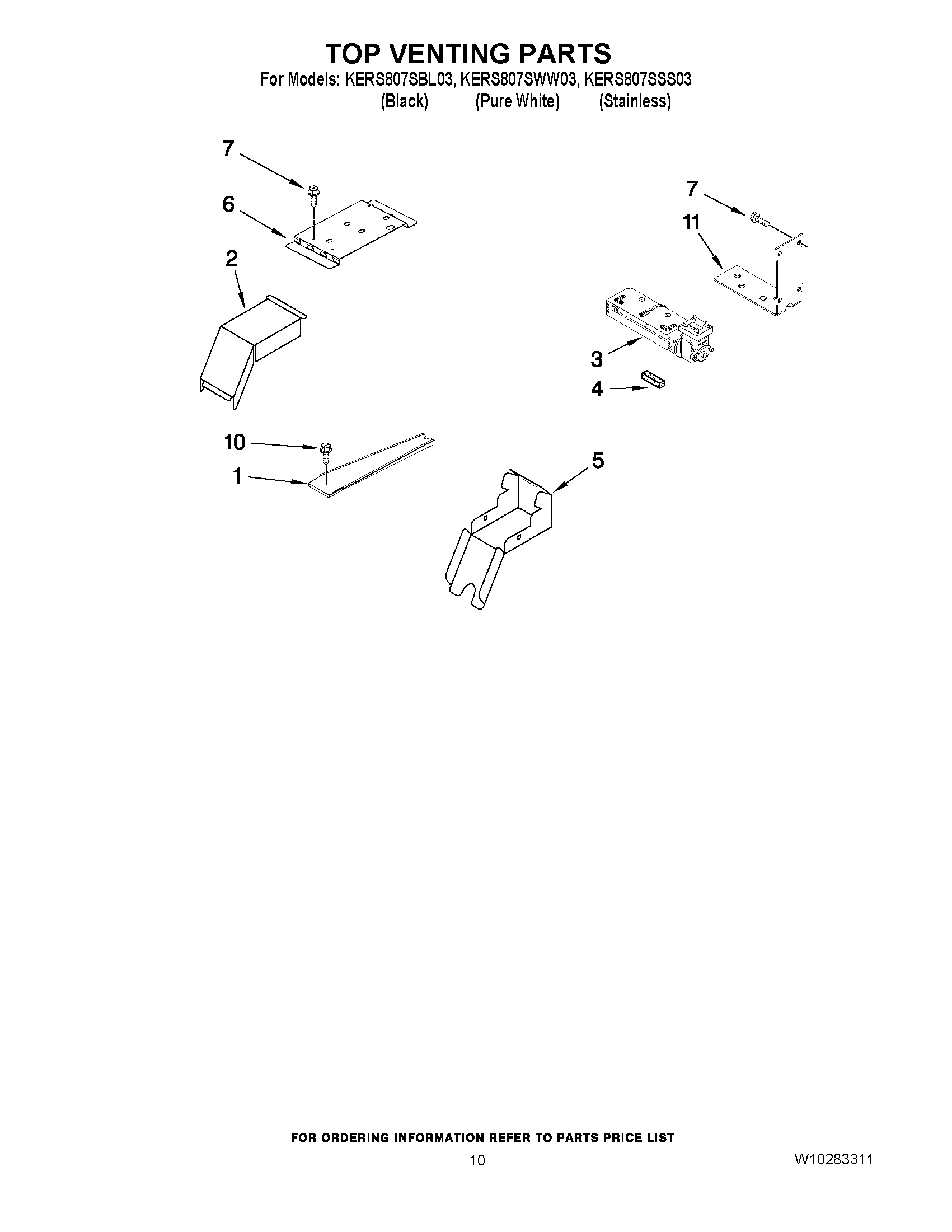 07 - TOP VENTING PARTS