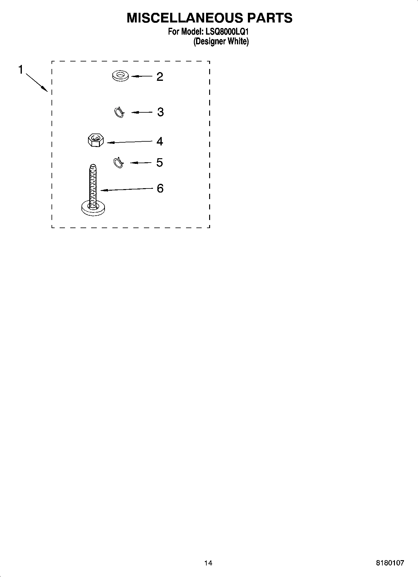 10 - MISCELLANEOUS PARTS - OPTIONAL PARTS (NOT INCLUDED)