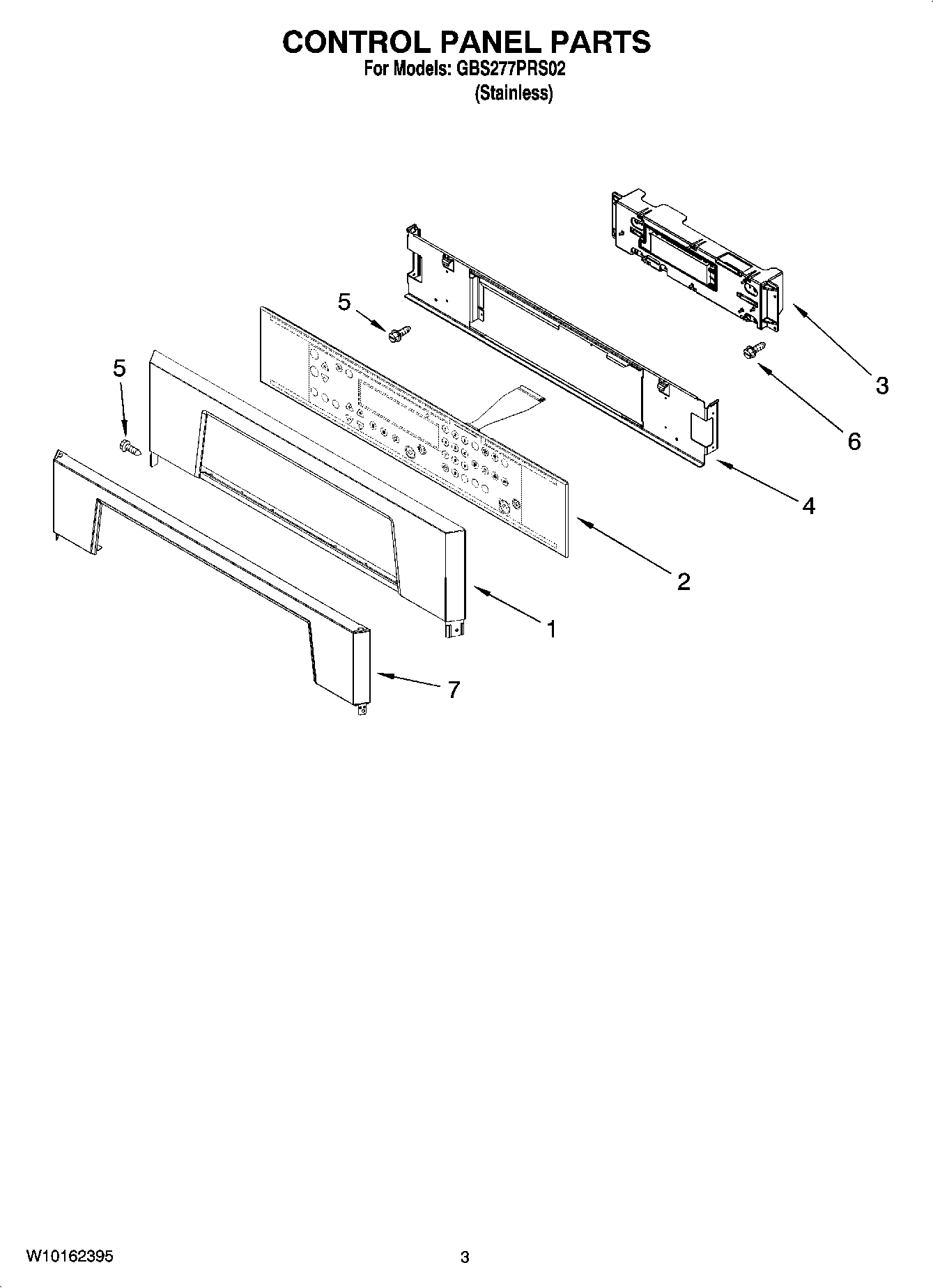 02 - CONTROL PANEL PARTS
