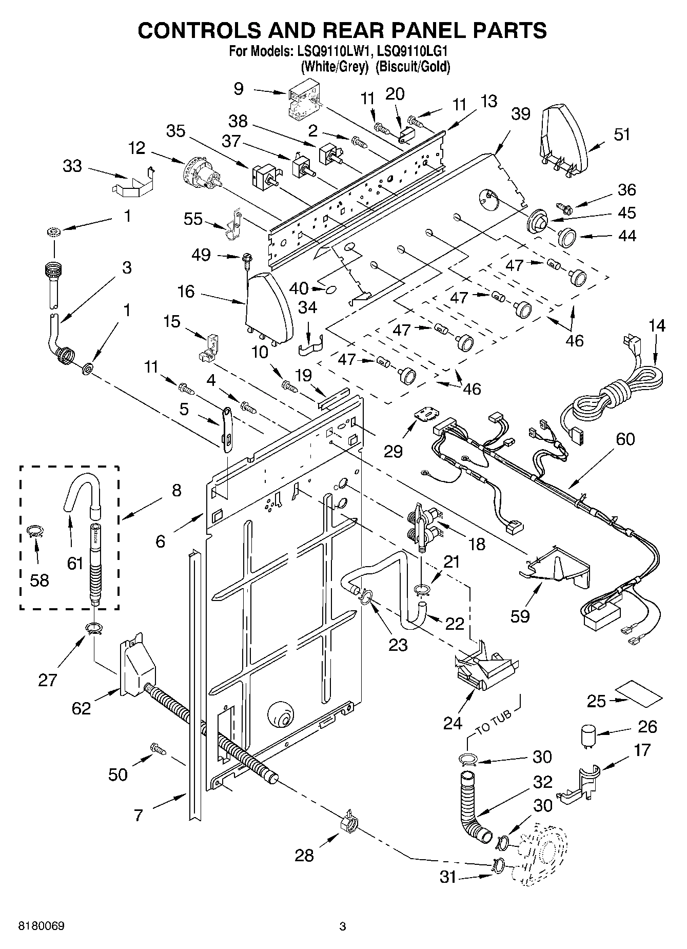02 - CONTROLS AND REAR PANEL PARTS