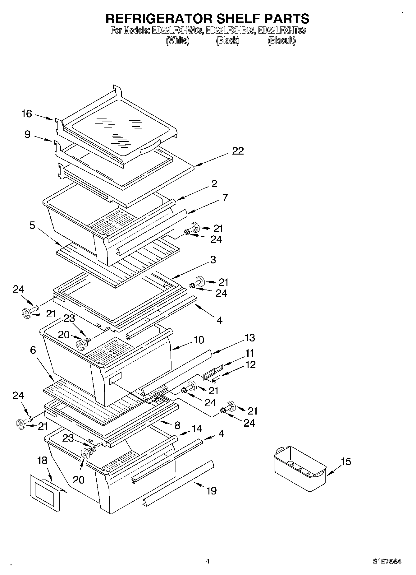 03 - REFRIGERATOR SHELF