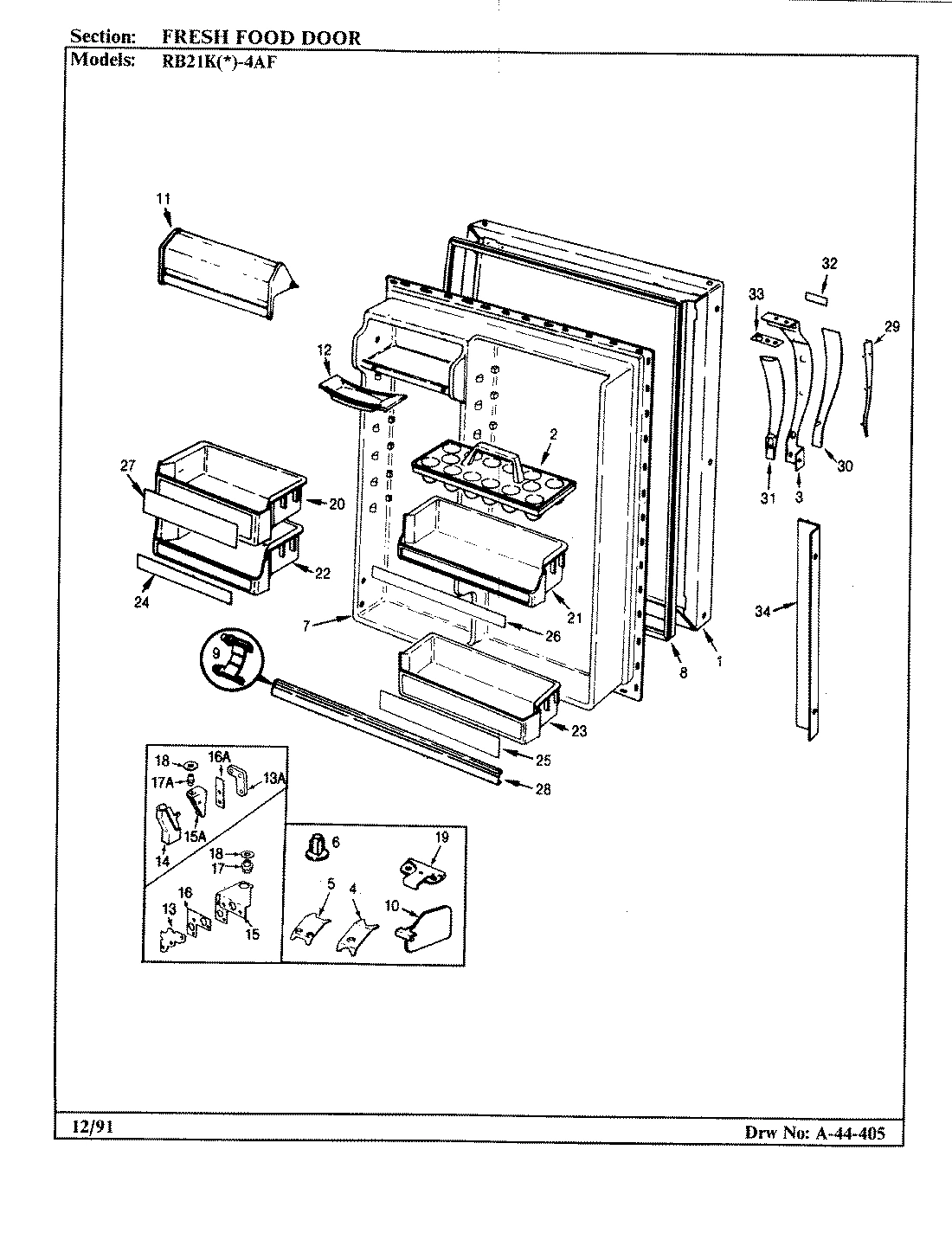 05 - FRESH FOOD DOOR