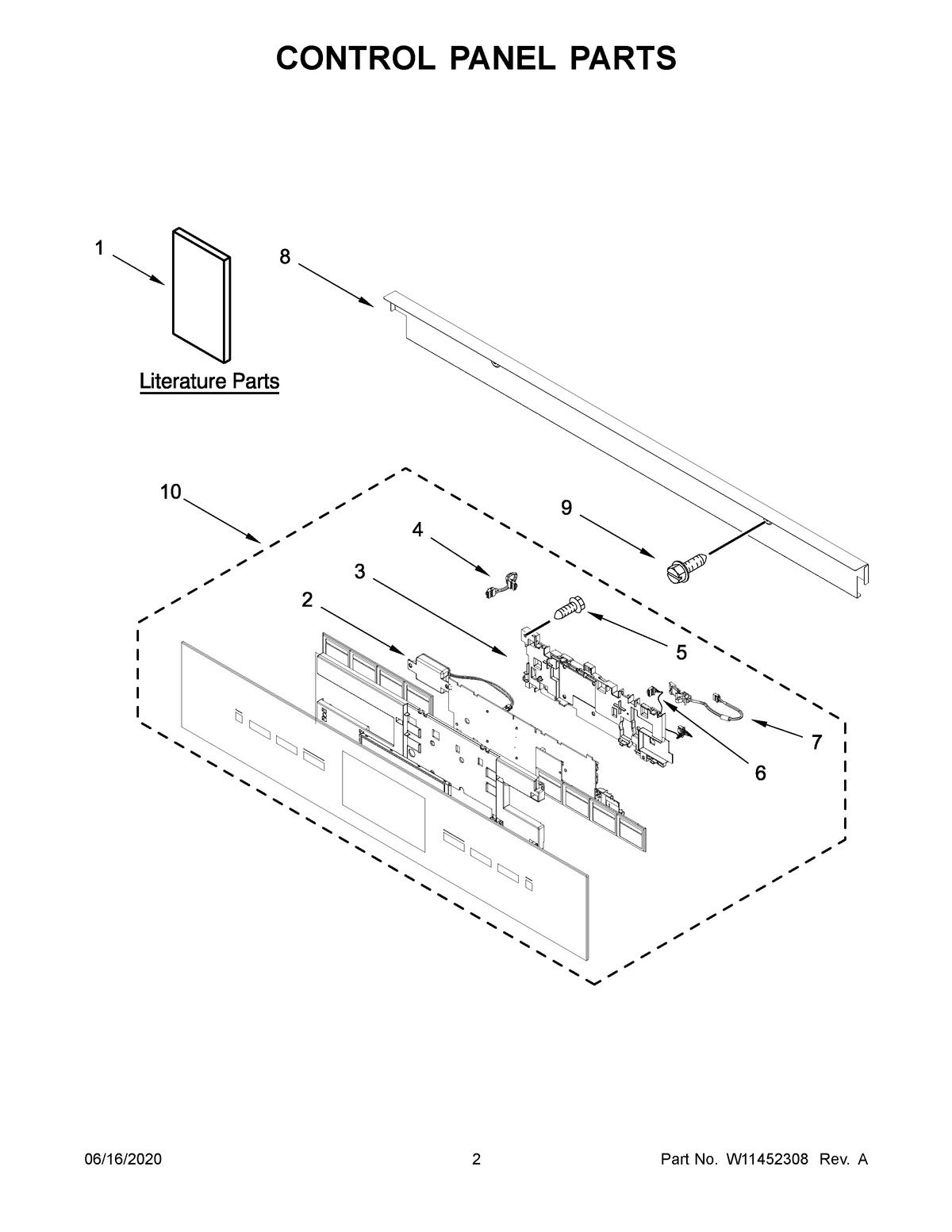 02 - CONTROL PANEL PARTS