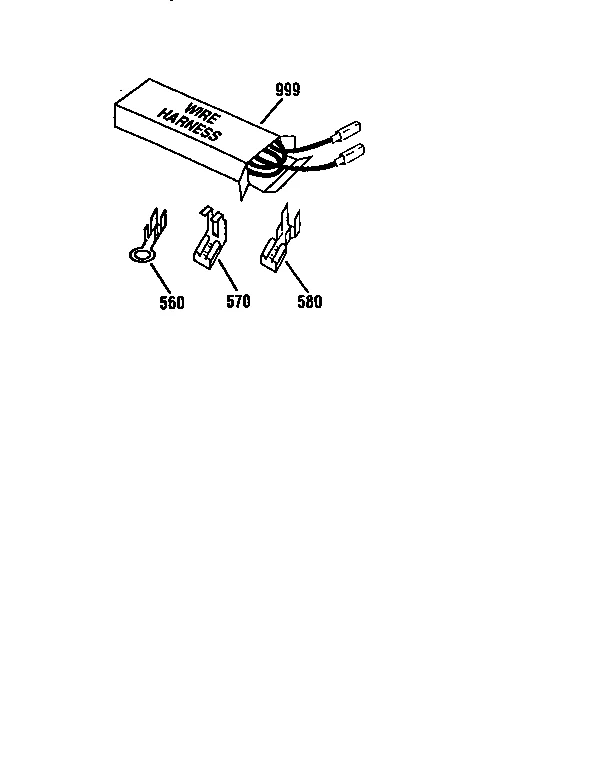 WIRE HARNESS AND COMPONENTS