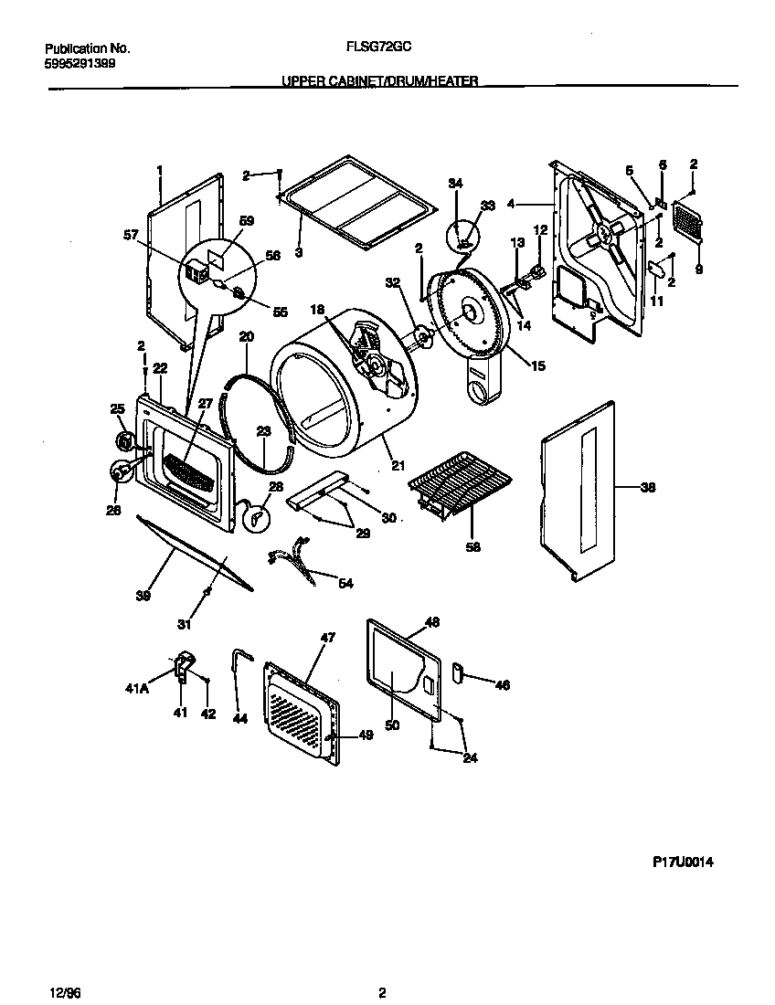 02 - UPPER CABINET/DRUM/HEATER