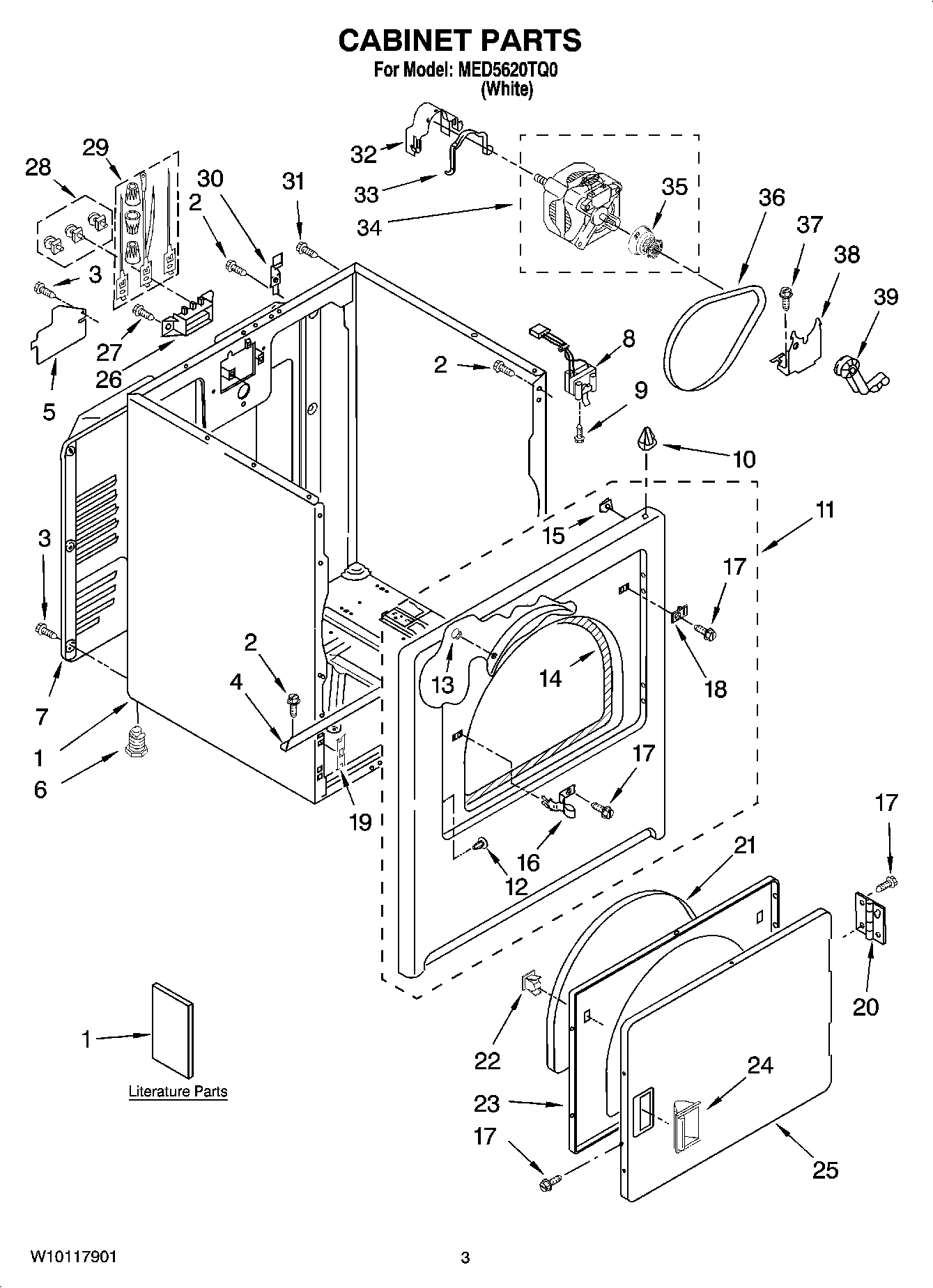 02 - CABINET PARTS