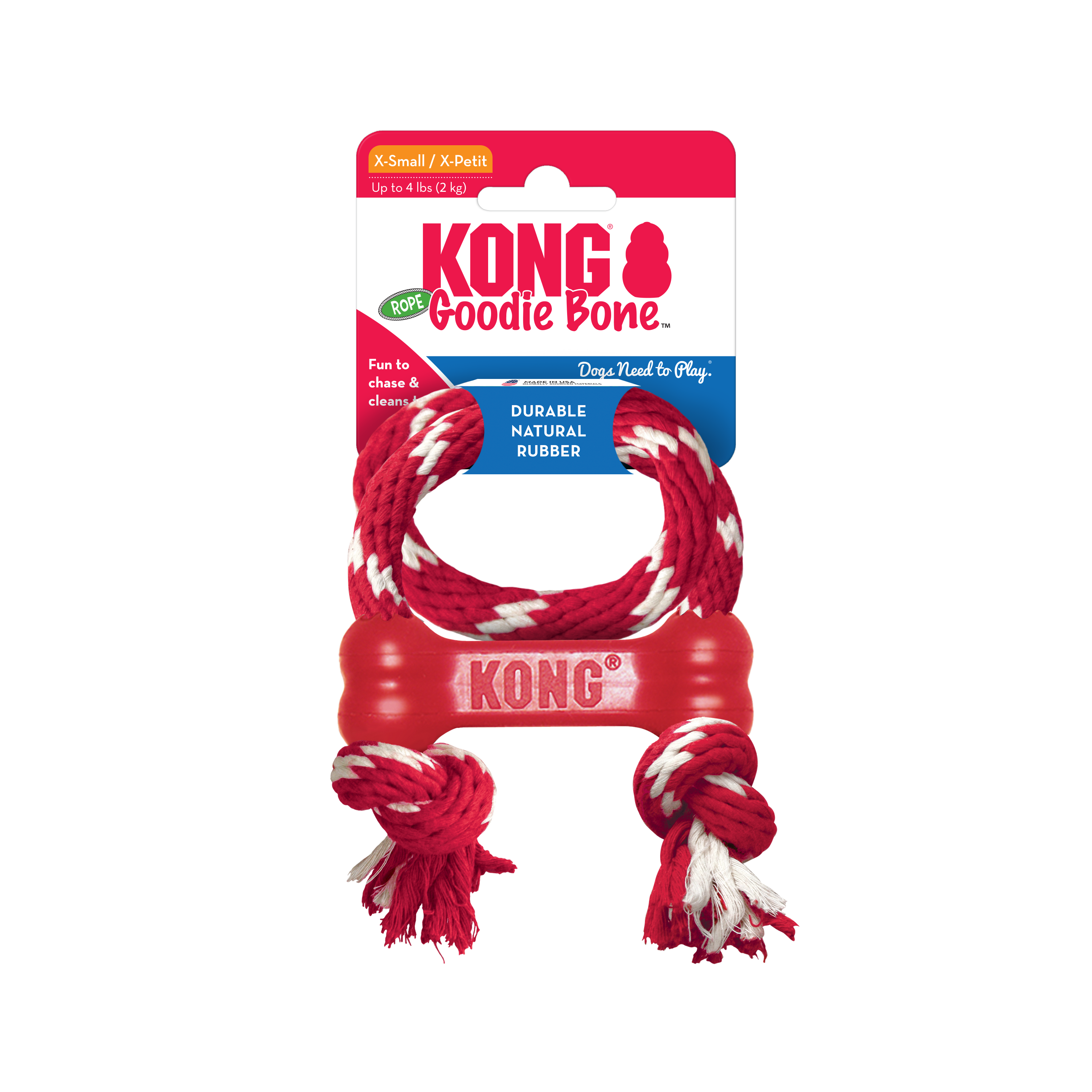 KONG Goodie Bone w/Rope onpack product image