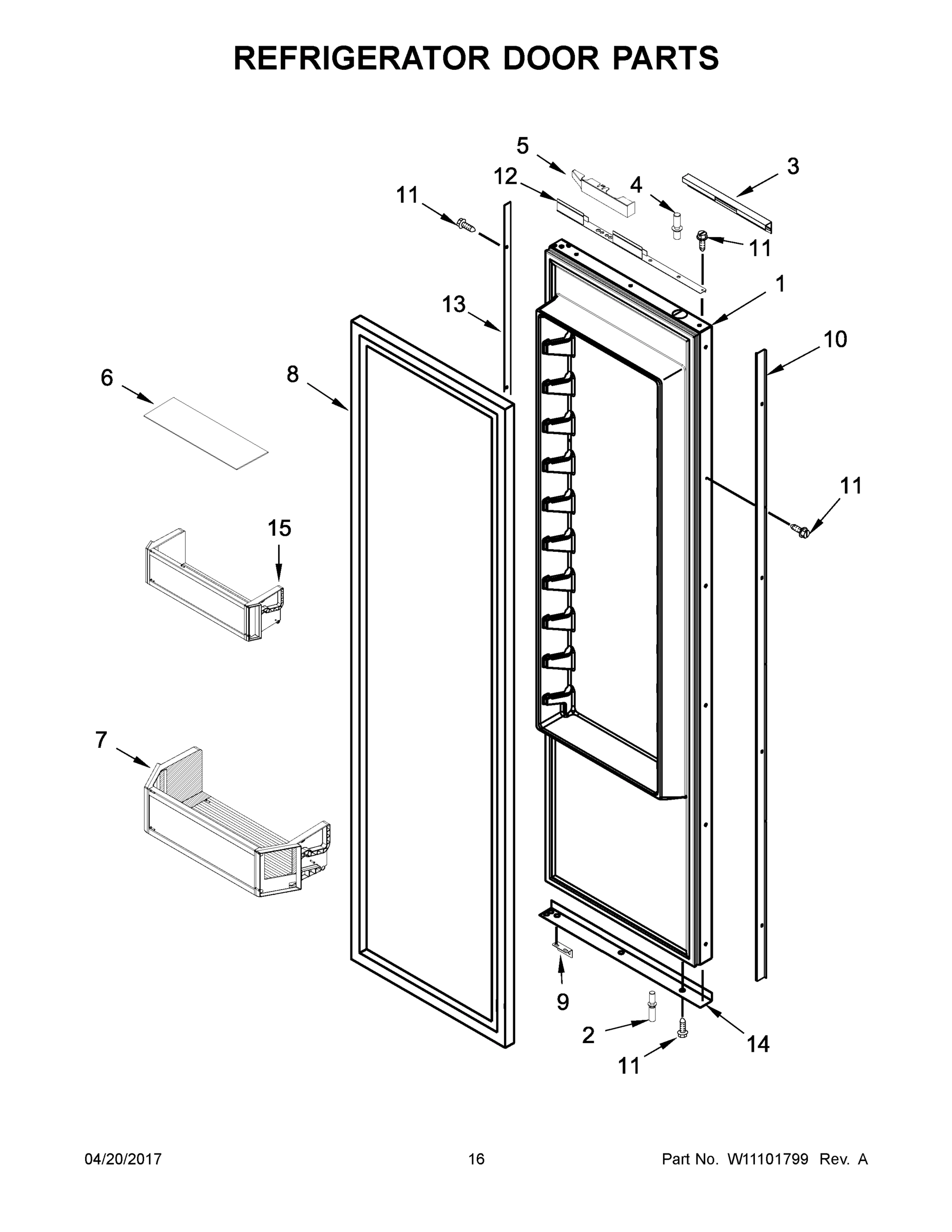 09 - REFRIGERATOR DOOR PARTS