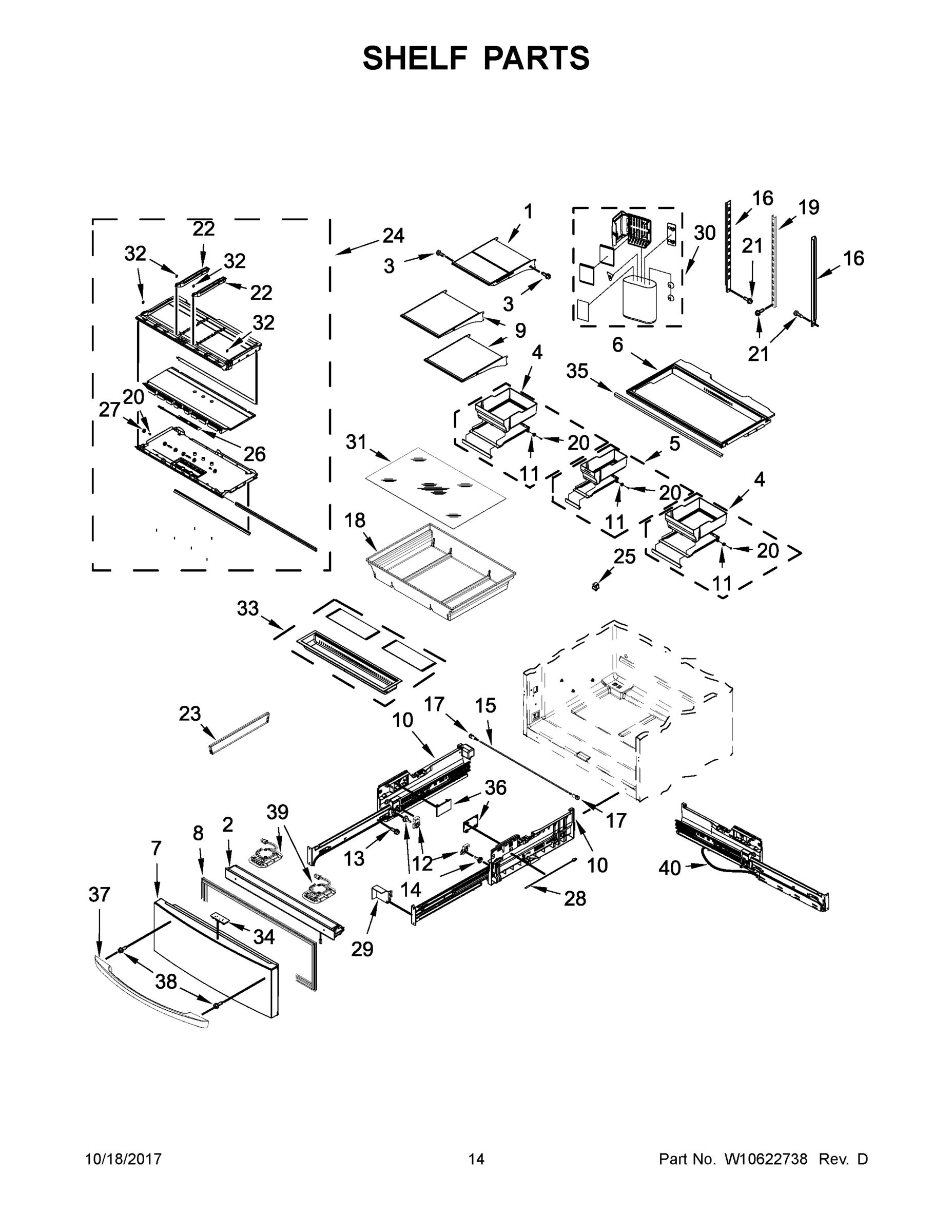 08 - SHELF PARTS