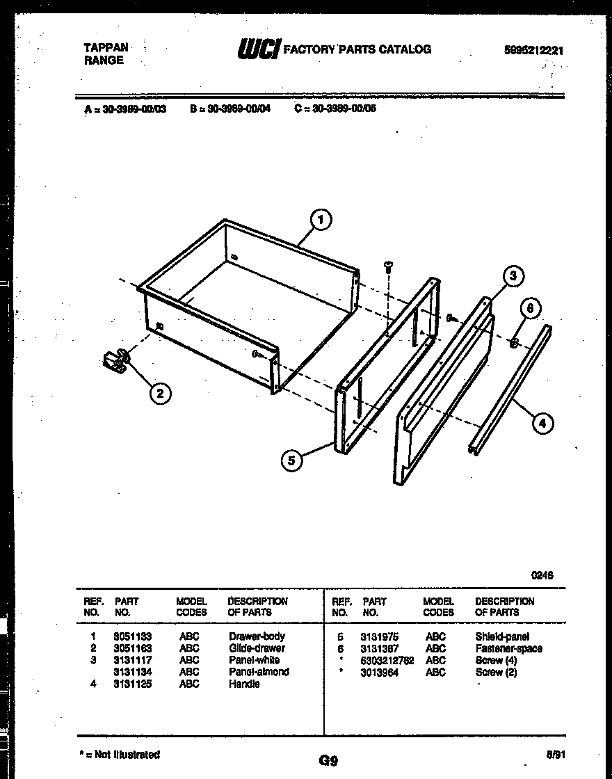 05 - DRAWER PARTS