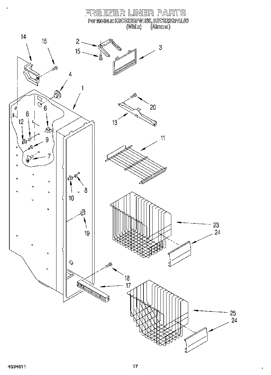 10 - FREEZER LINER