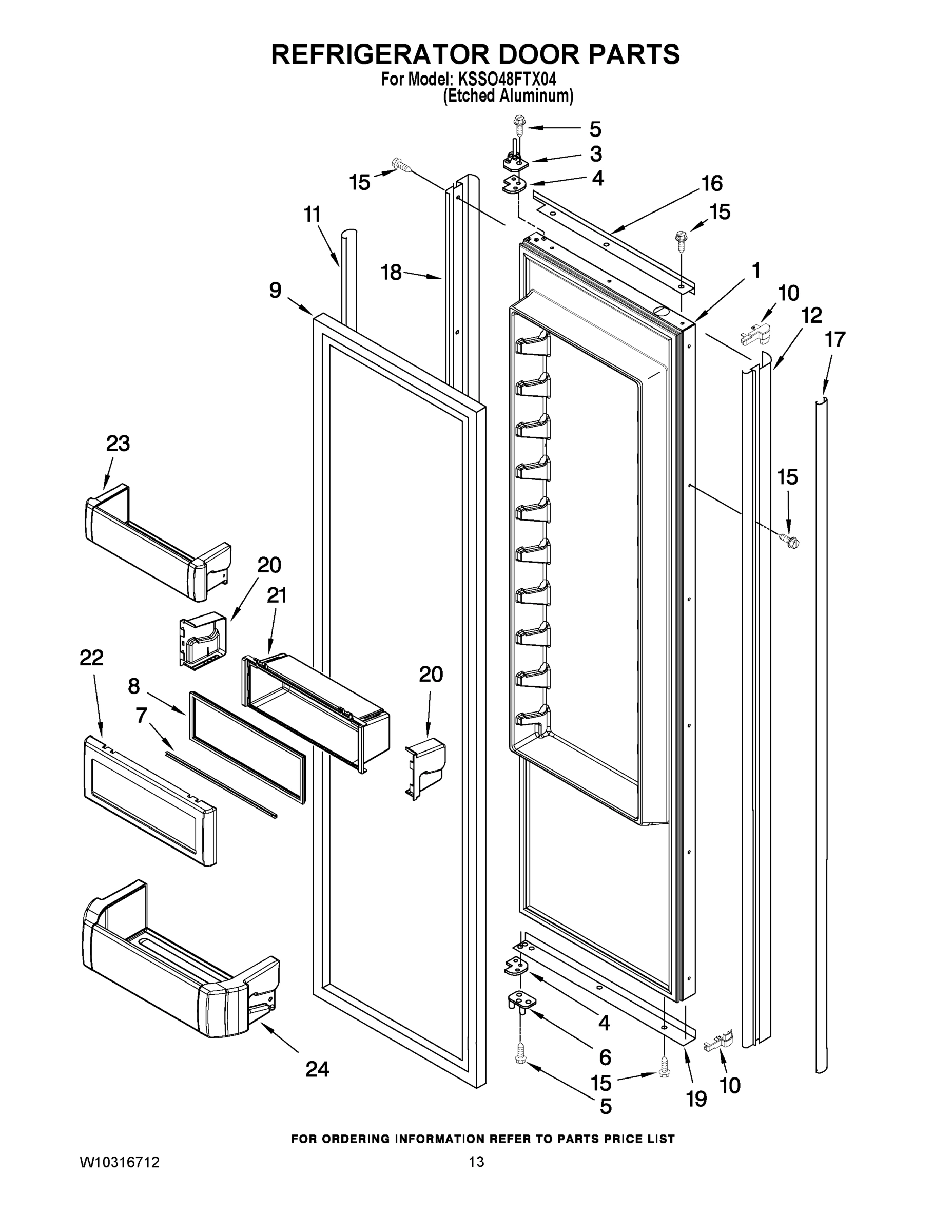 09 - REFRIGERATOR DOOR PARTS