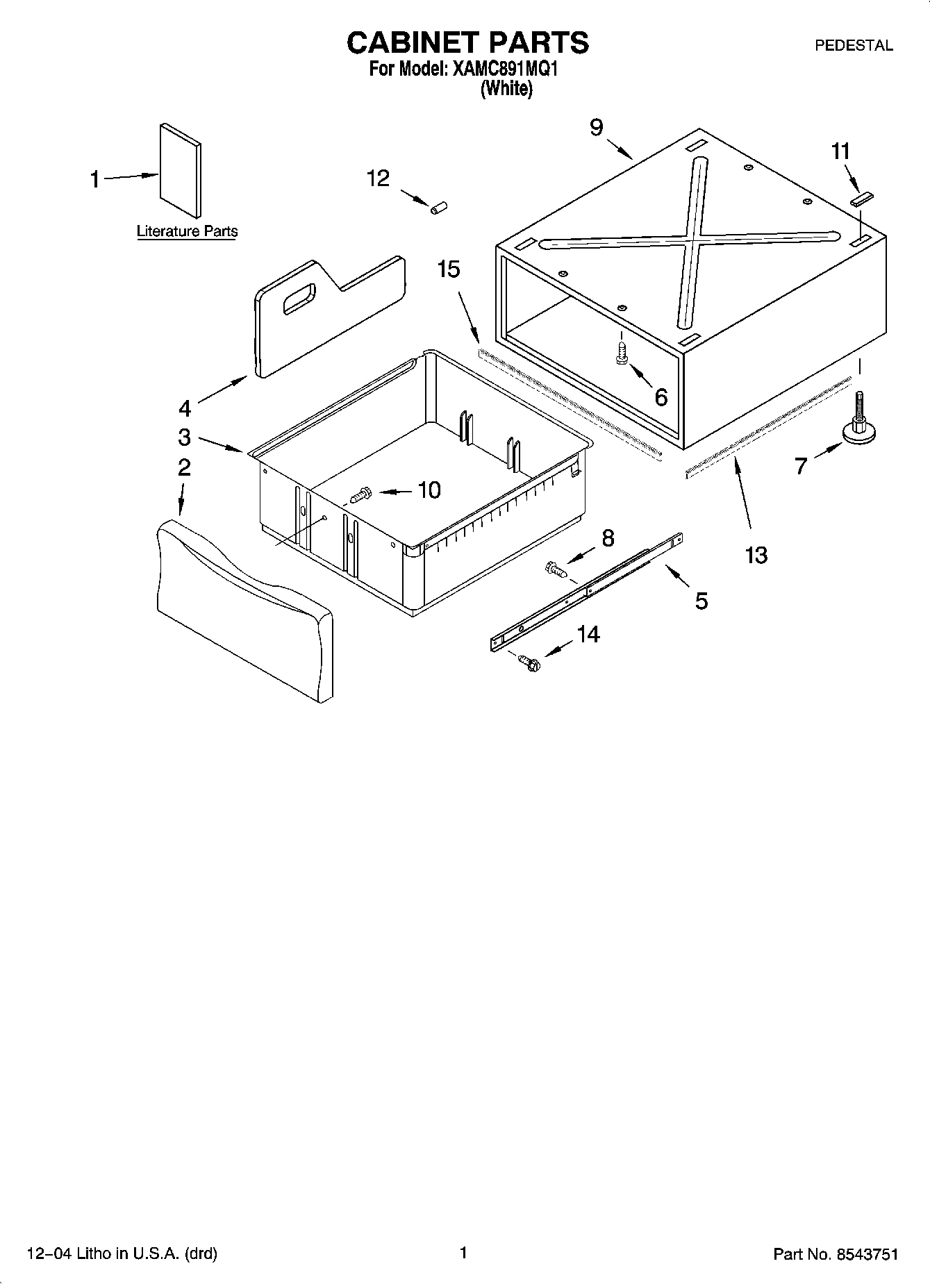 01 - CABINET PARTS