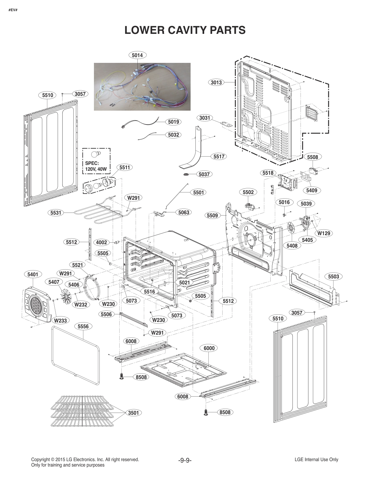 LOWER CAVITY PARTS
