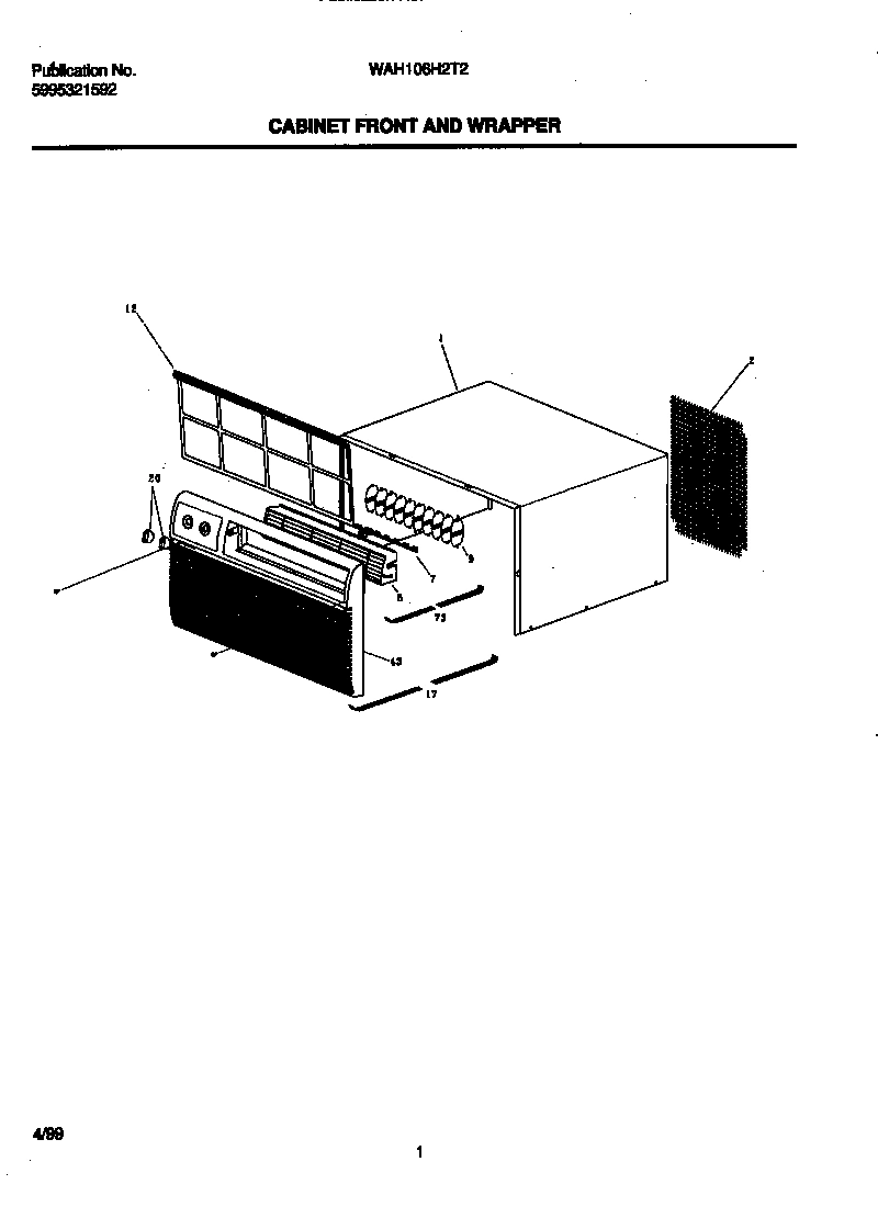02 - CABINET FRONT/WRAPPER