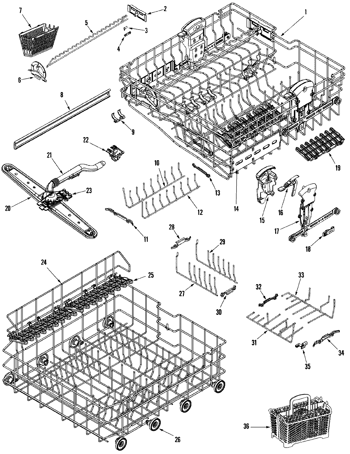 03 - RAIL & RACK ASSEMBLY