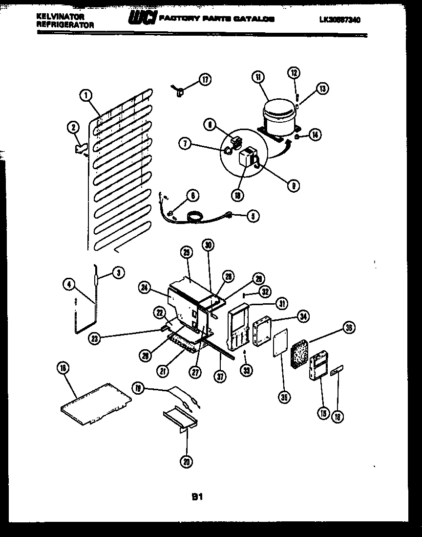 04 - SYSTEM AND AUTOMATIC DEFROST PARTS