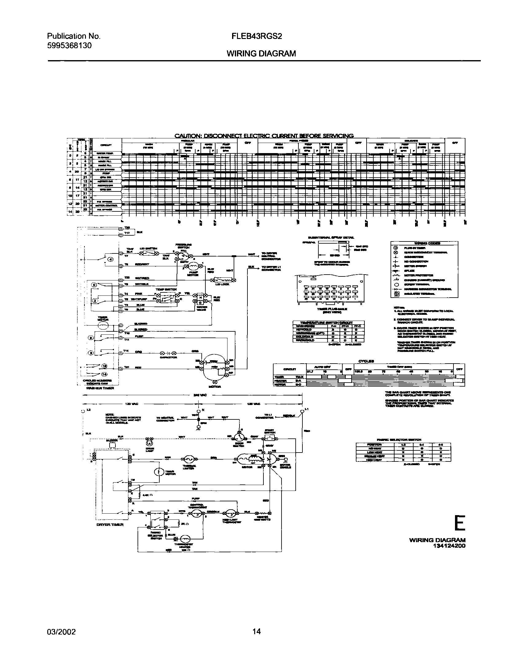 14 - 134124200 WIRING DIAGRAM