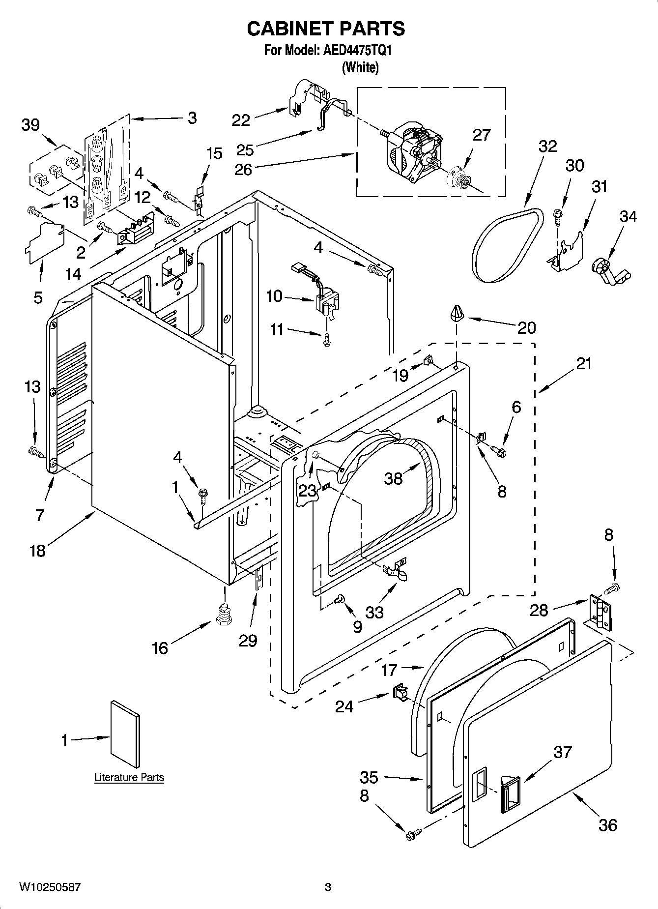 02 - CABINET PARTS