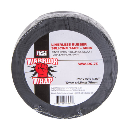 Linerless Rubber Tape .75"  15ft