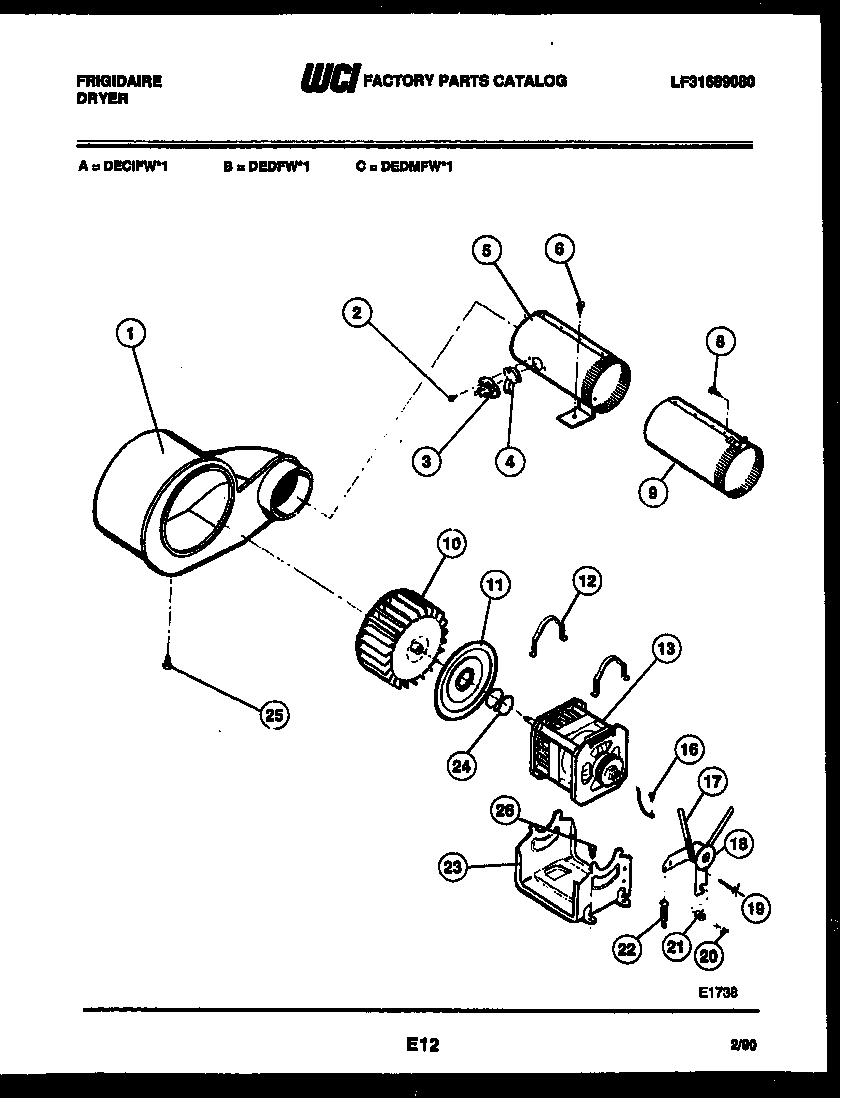05 - MOTOR AND BLOWER PARTS