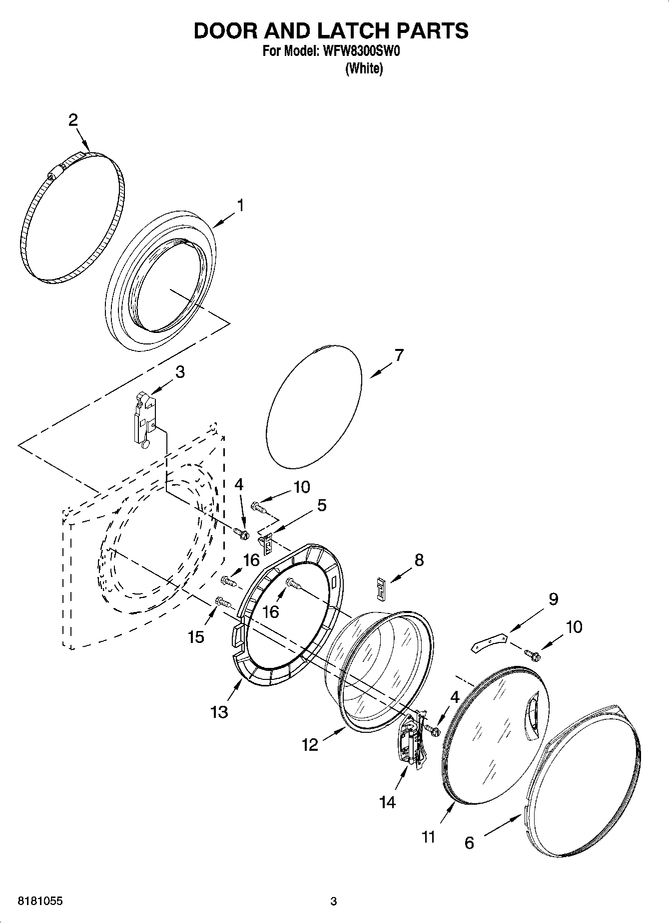 02 - DOOR AND LATCH PARTS