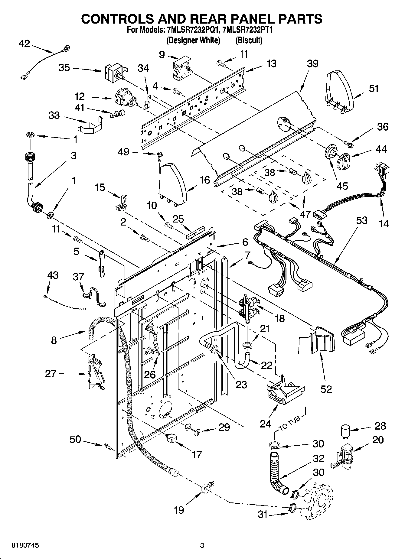 02 - CONTROLS AND REAR PANEL PARTS