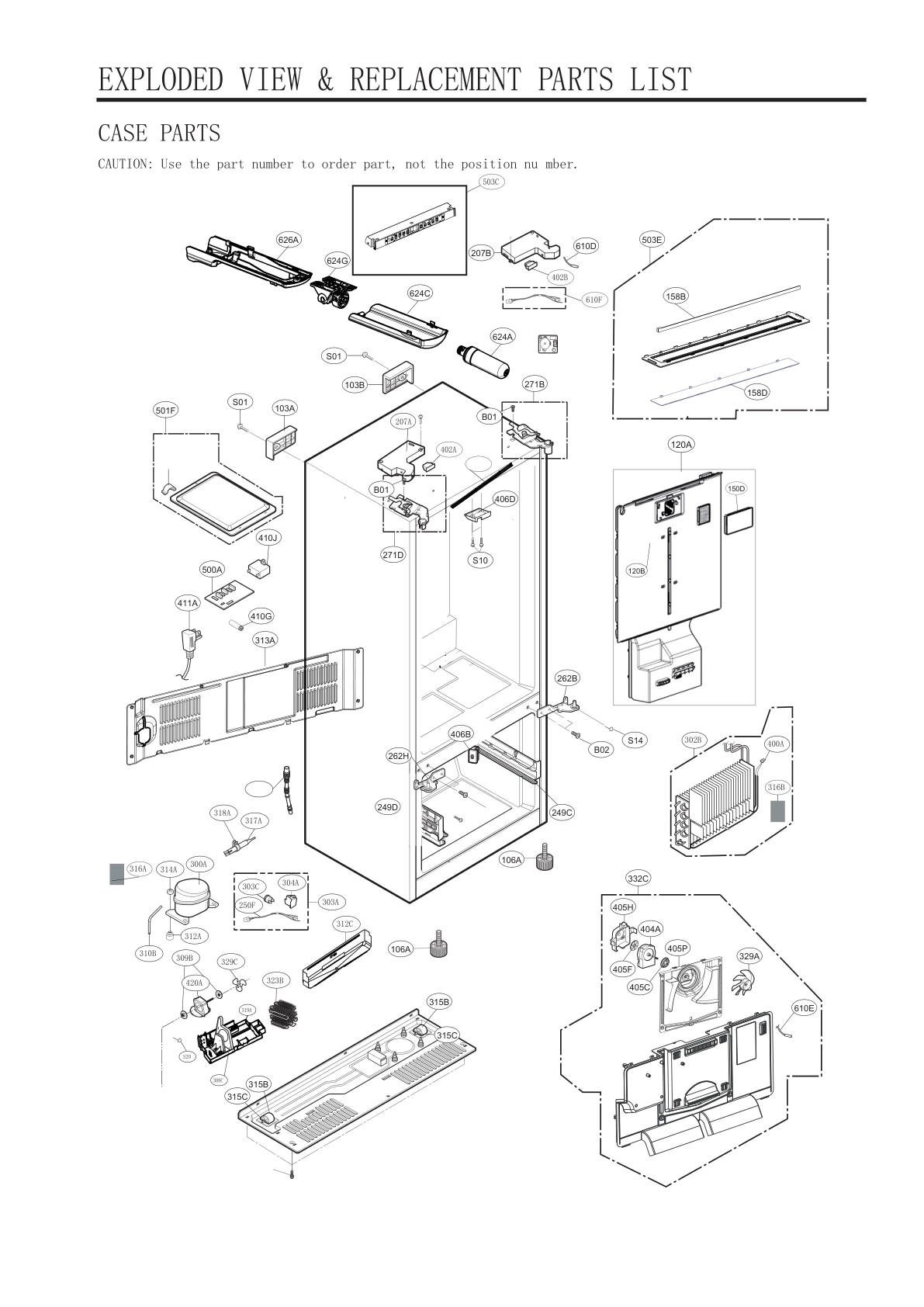 CASE PARTS