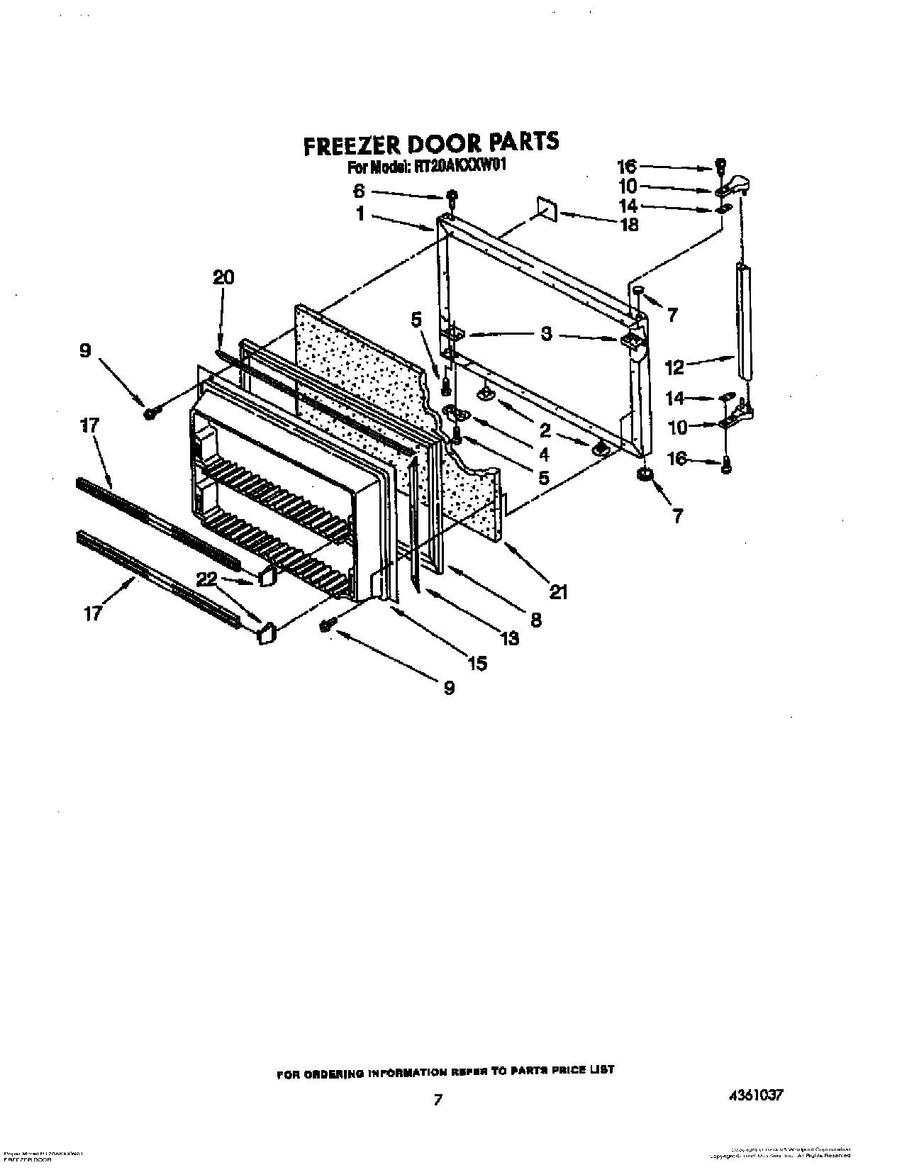 06 - FREEZER DOOR