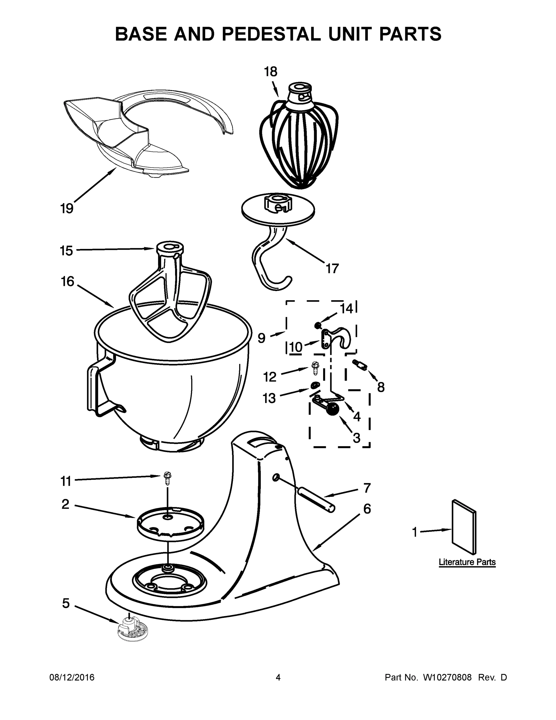03 - BASE AND PEDESTAL UNIT PARTS