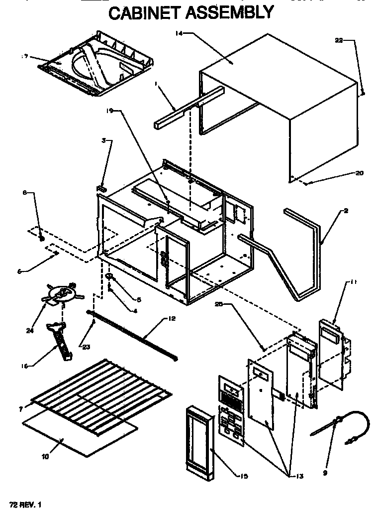 01 - CABINET ASSY