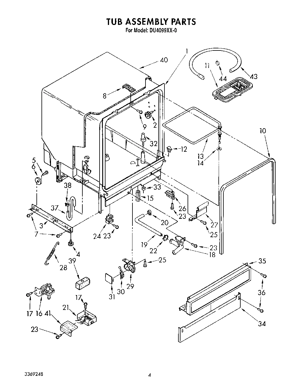 03 - TUB ASSEMBLY