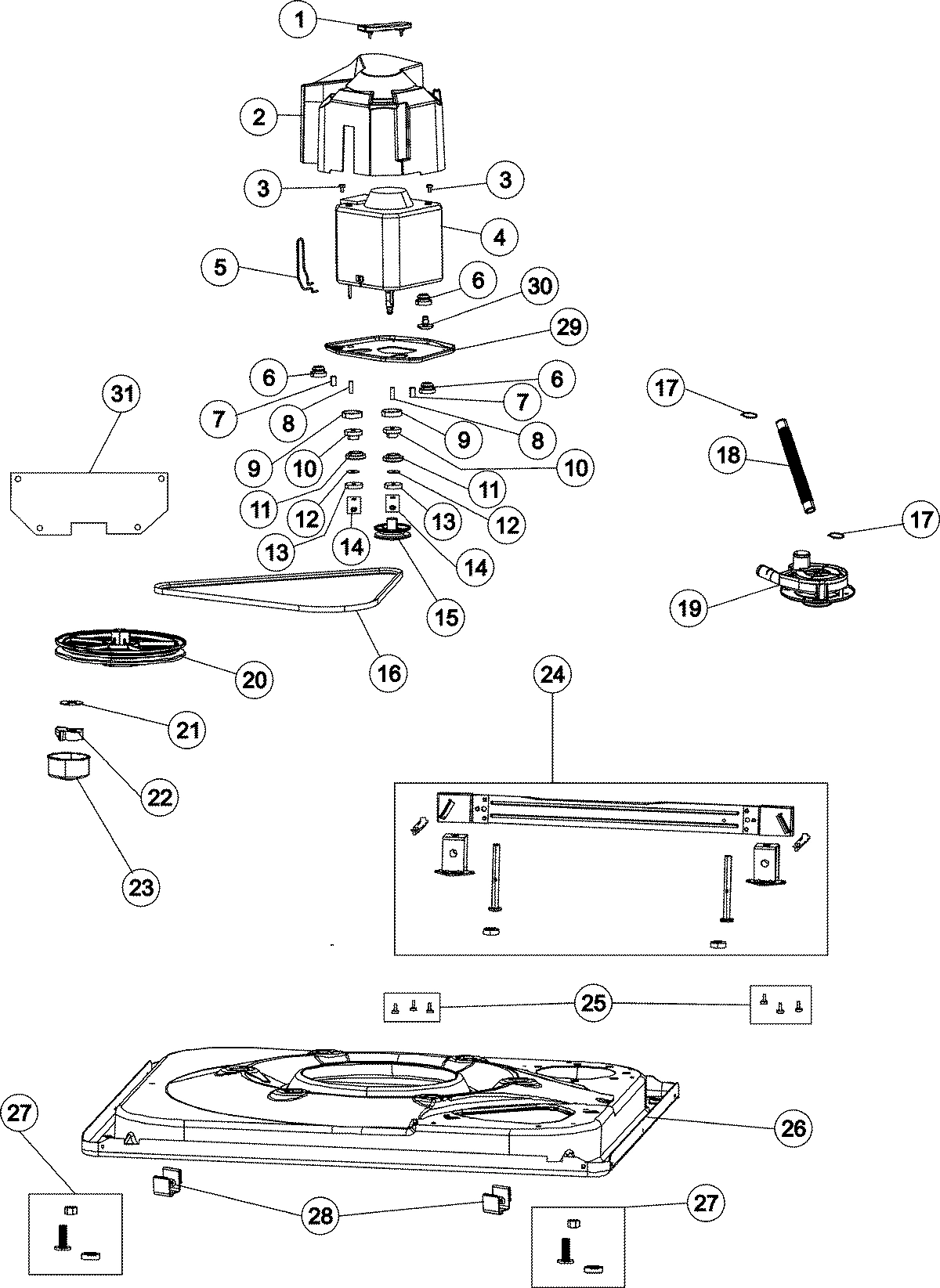 01 - BASE & MOTOR