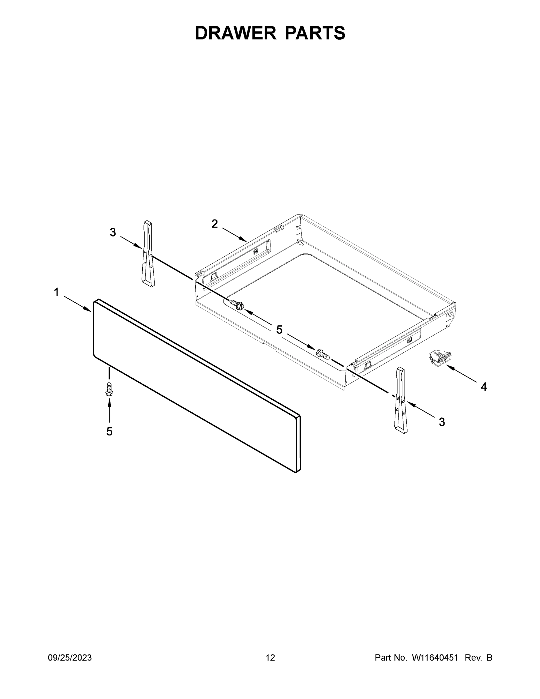 07 - DRAWER PARTS