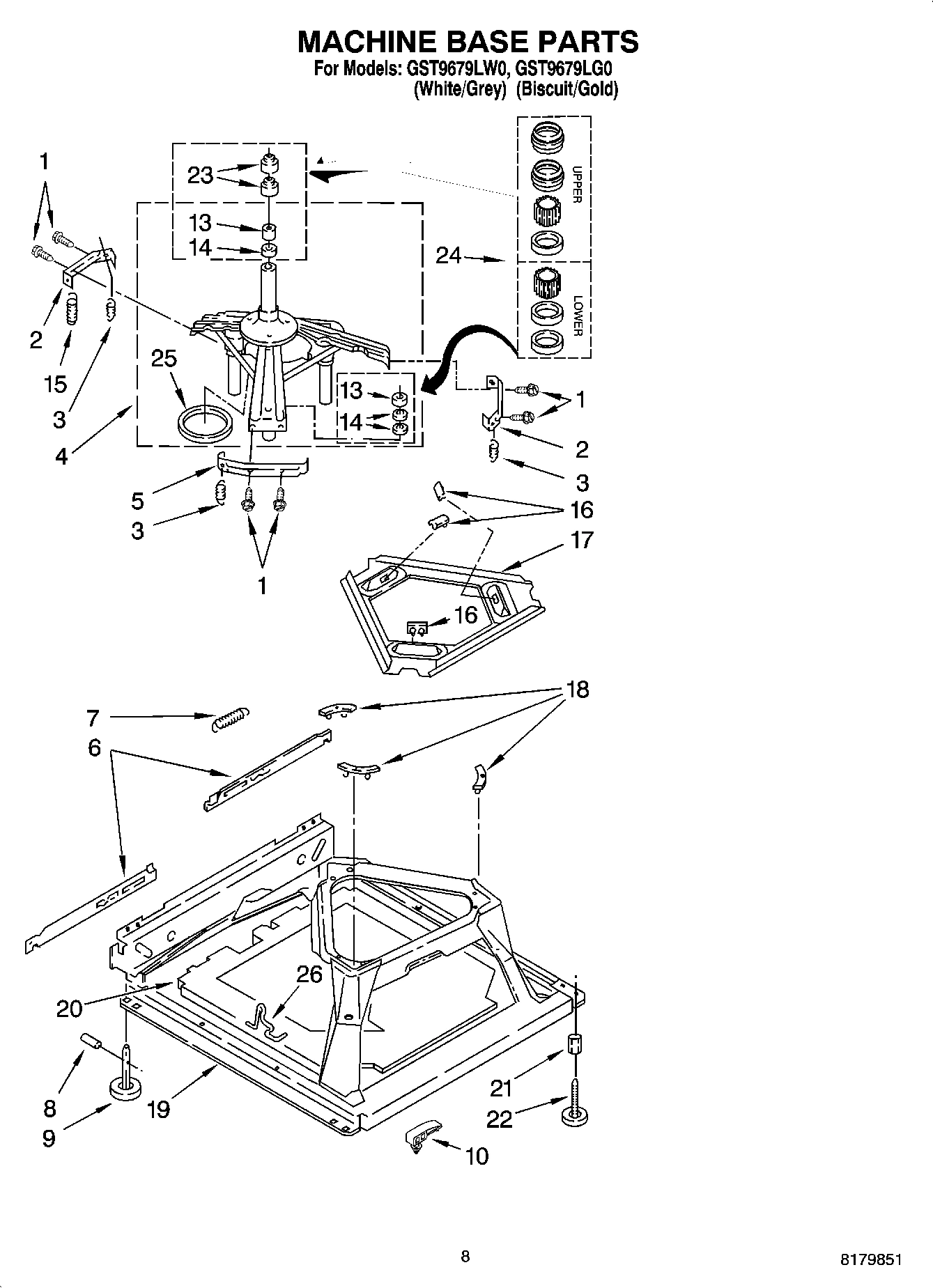 05 - MACHINE BASE PARTS