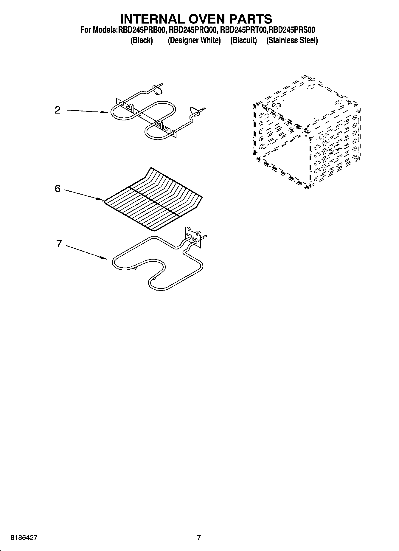05 - INTERNAL OVEN PARTS