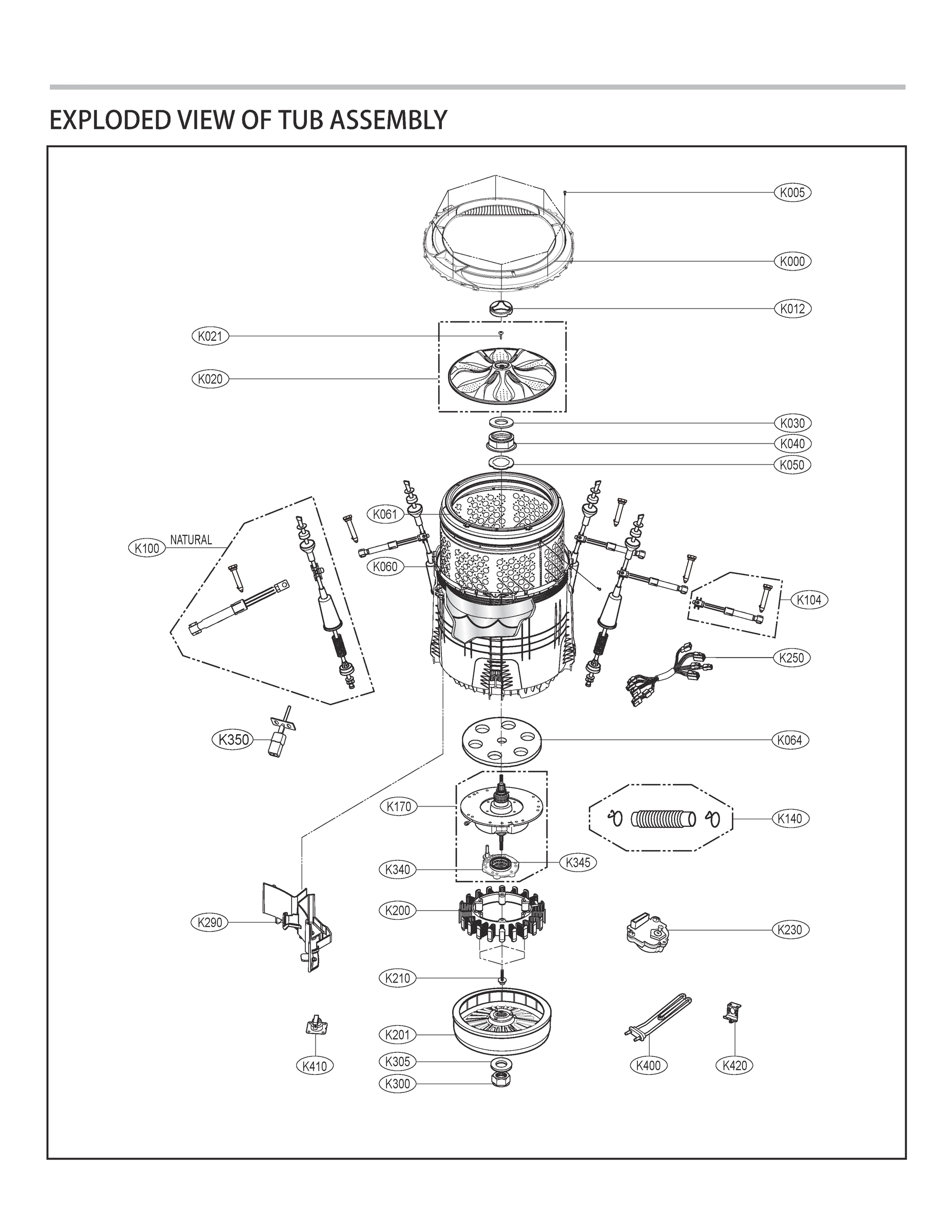 TUB ASSEMBLY