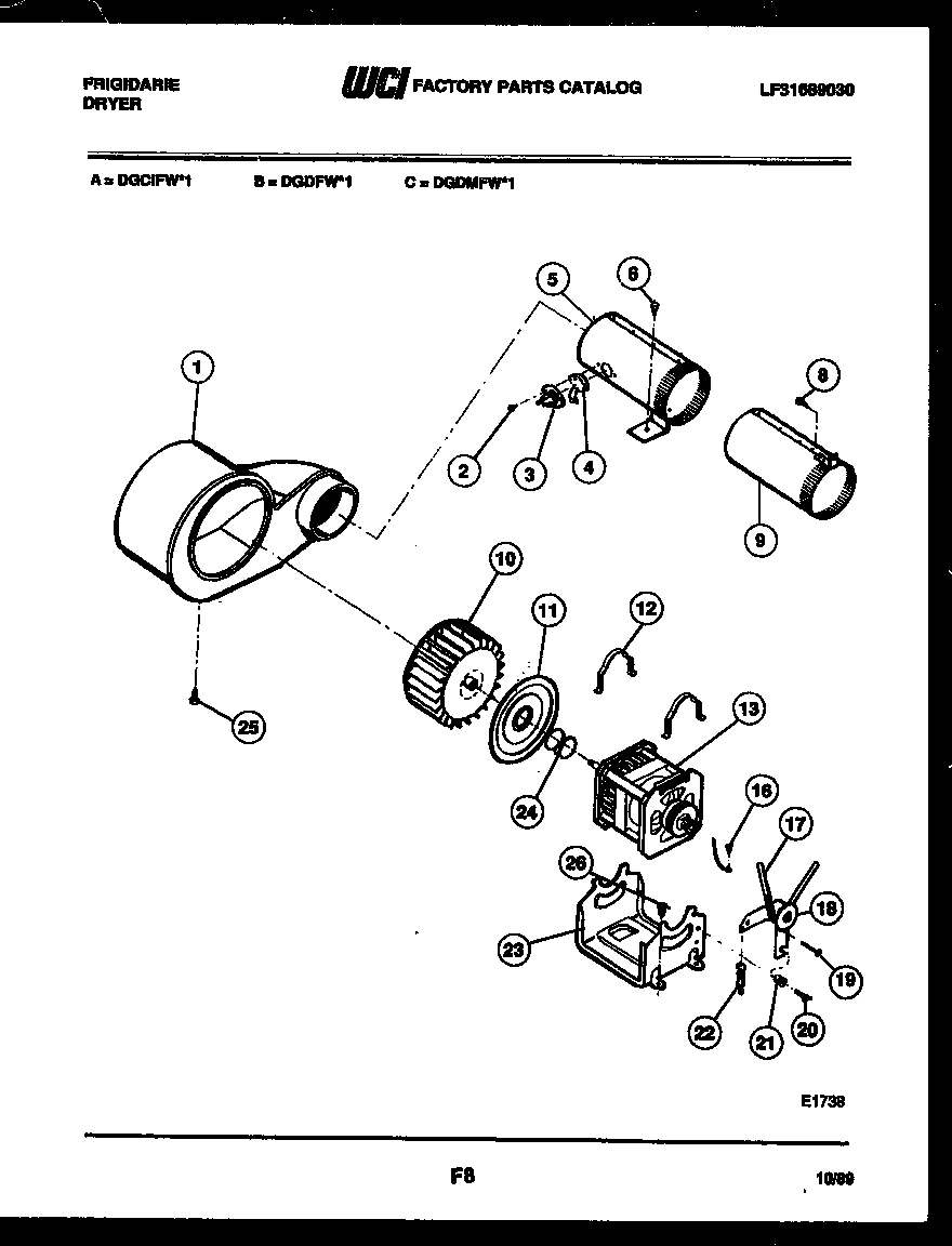 05 - MOTOR AND BLOWER PARTS