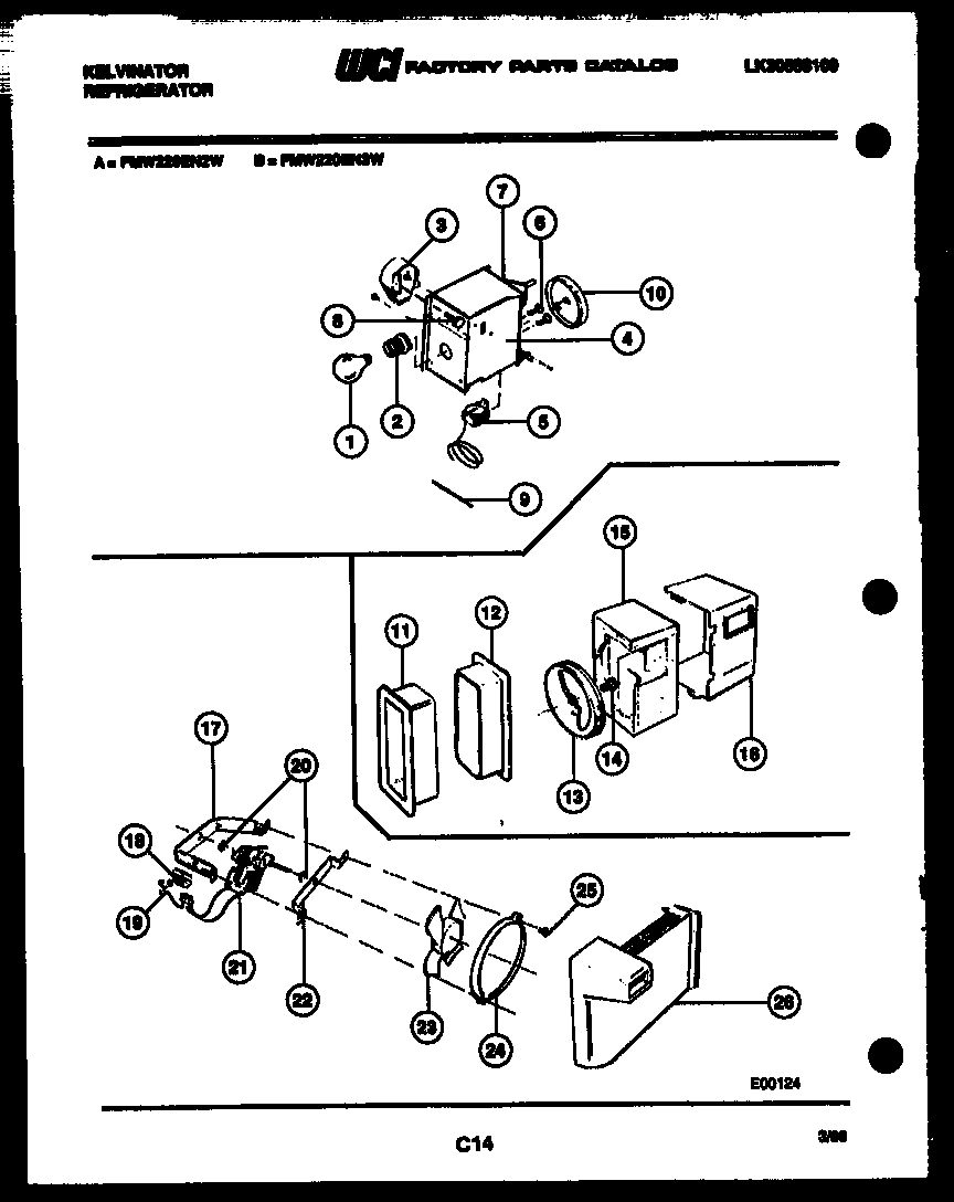06 - REFRIGERATOR CONTROL ASSEMBLY, DAMP