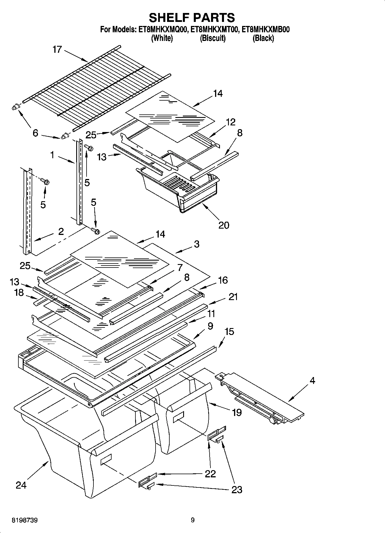 05 - SHELF PARTS, OPTIONAL PARTS