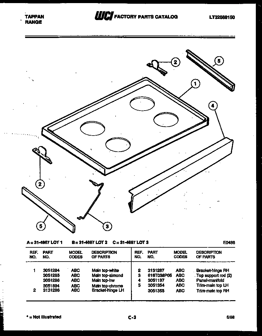 04 - COOKTOP PARTS