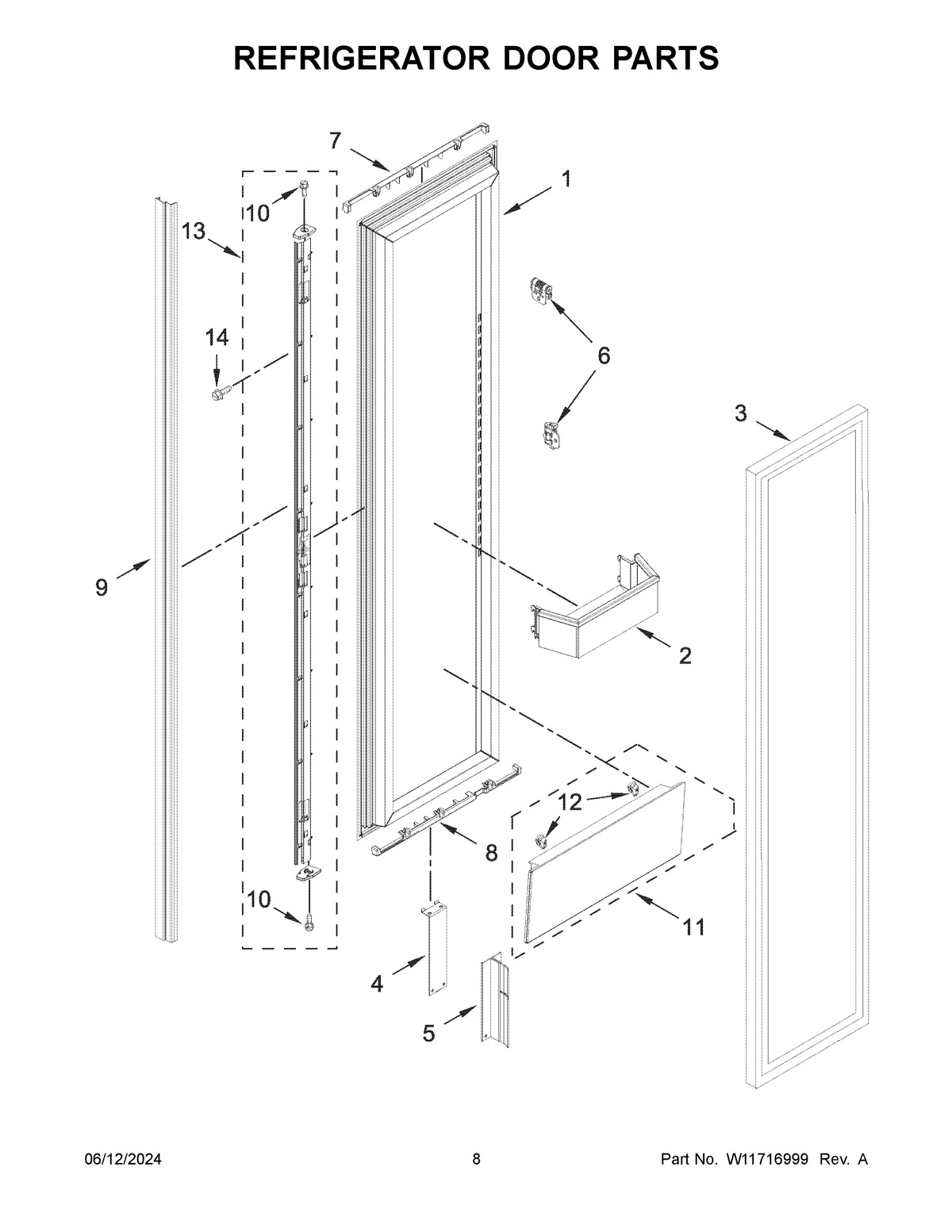 05 - REFRIGERATOR DOOR PARTS