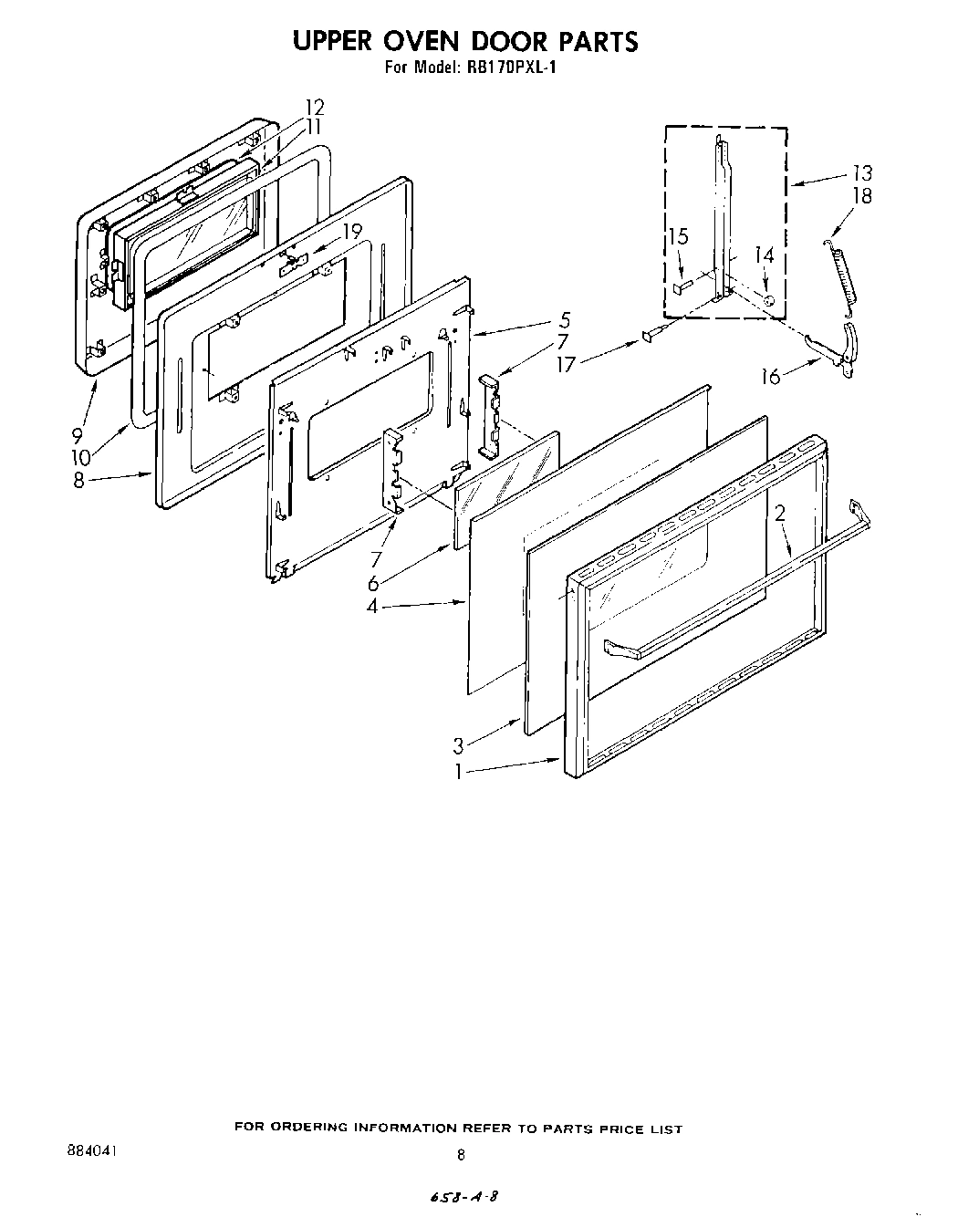 05 - UPPER OVEN DOOR