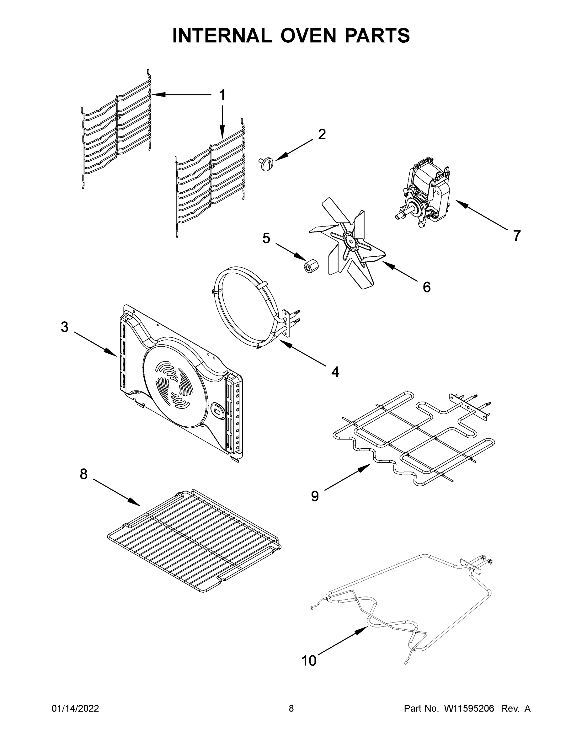 05 - INTERNAL OVEN PARTS