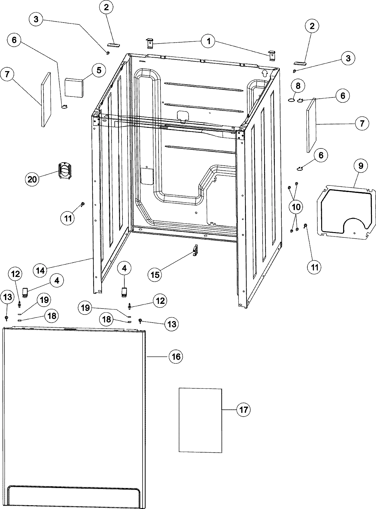 02 - CABINET & FRONT PANEL