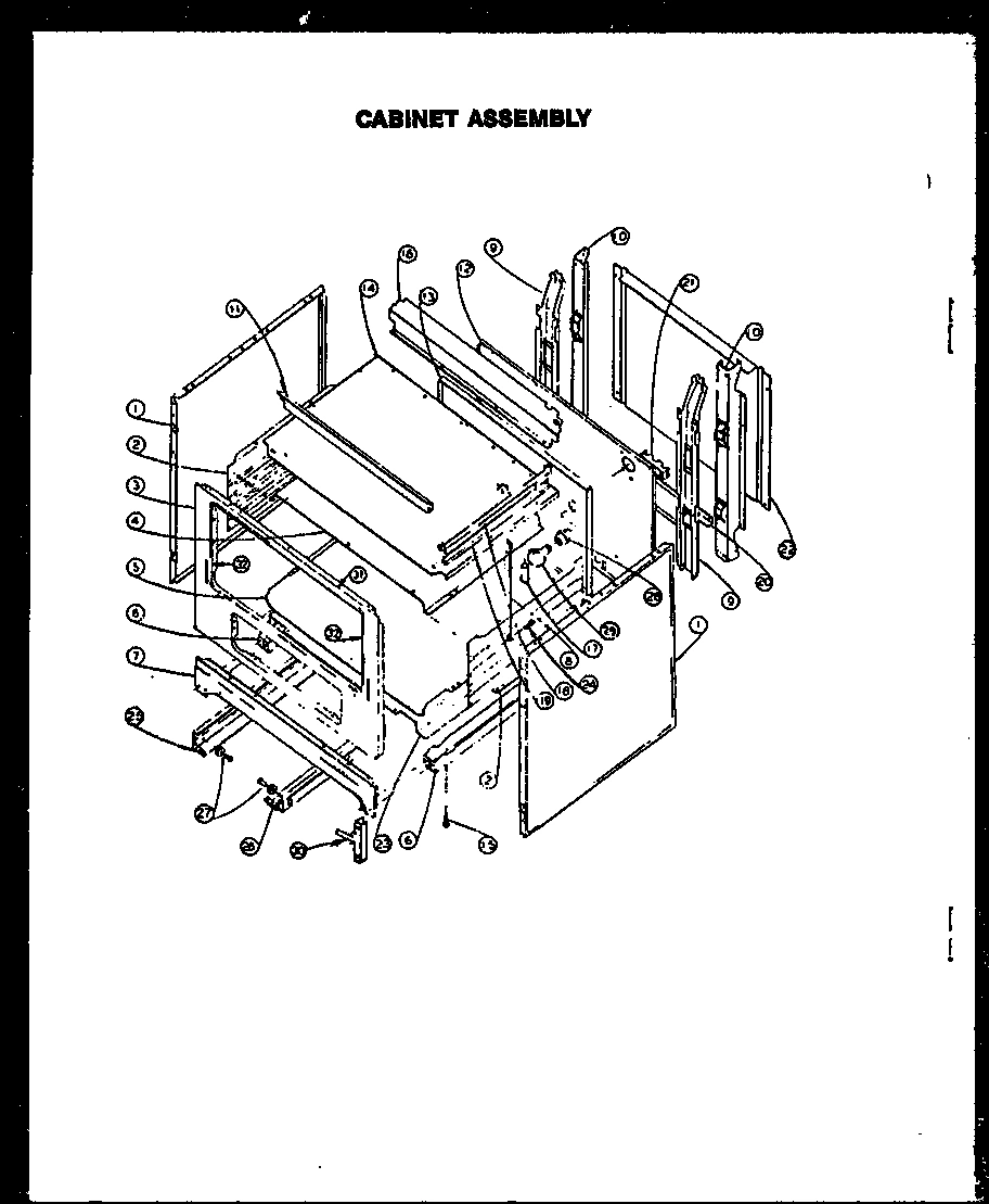 02 - CABINET ASSY