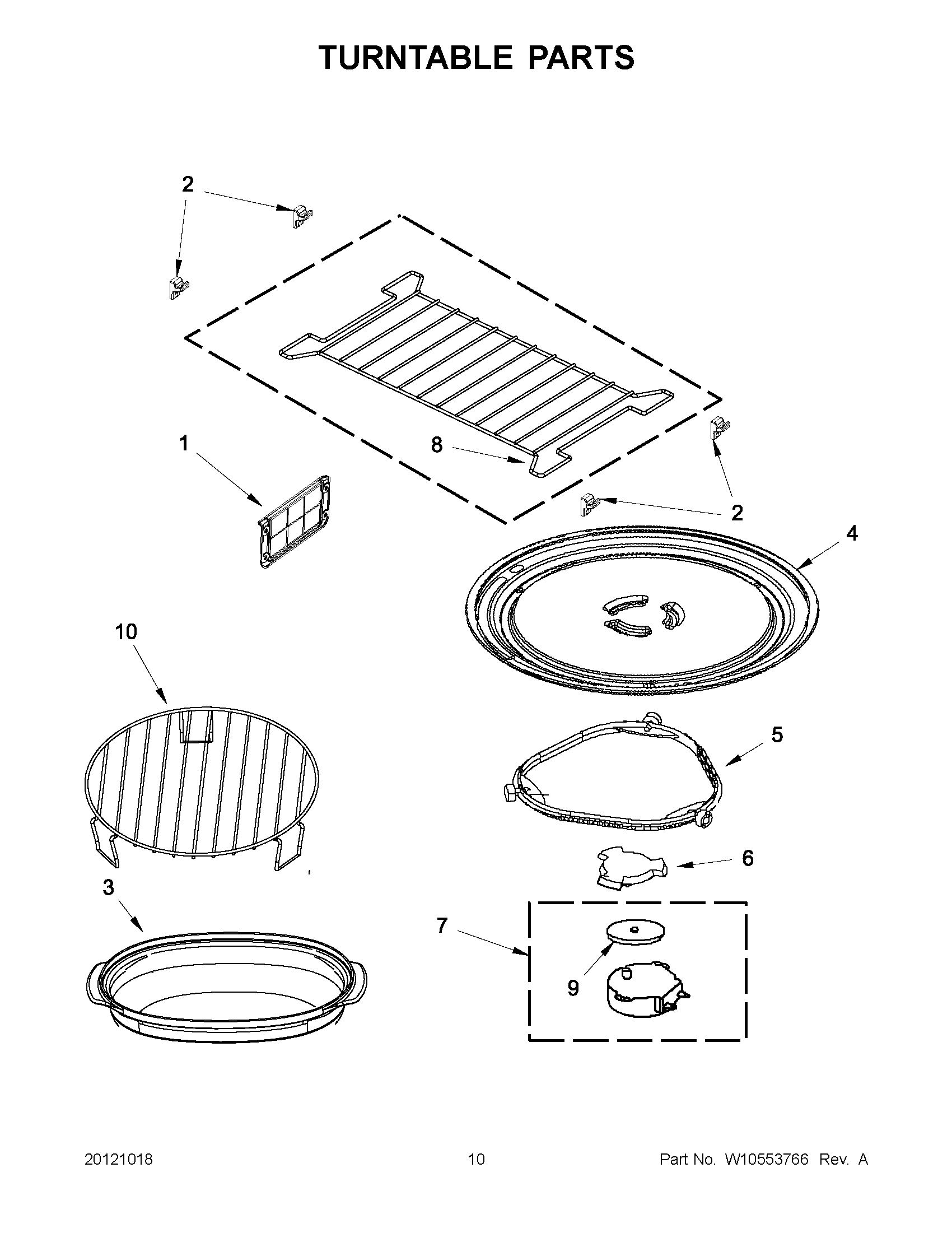 05 - TURNTABLE PARTS
