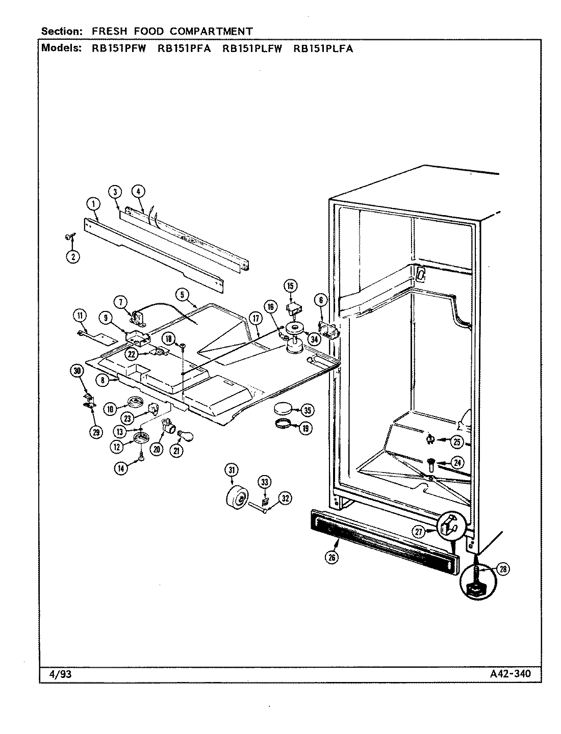 03 - FRESH FOOD COMPARTMENT