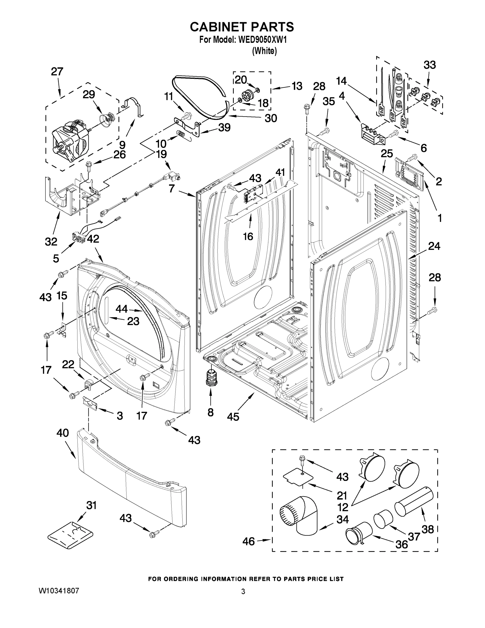 02 - CABINET PARTS